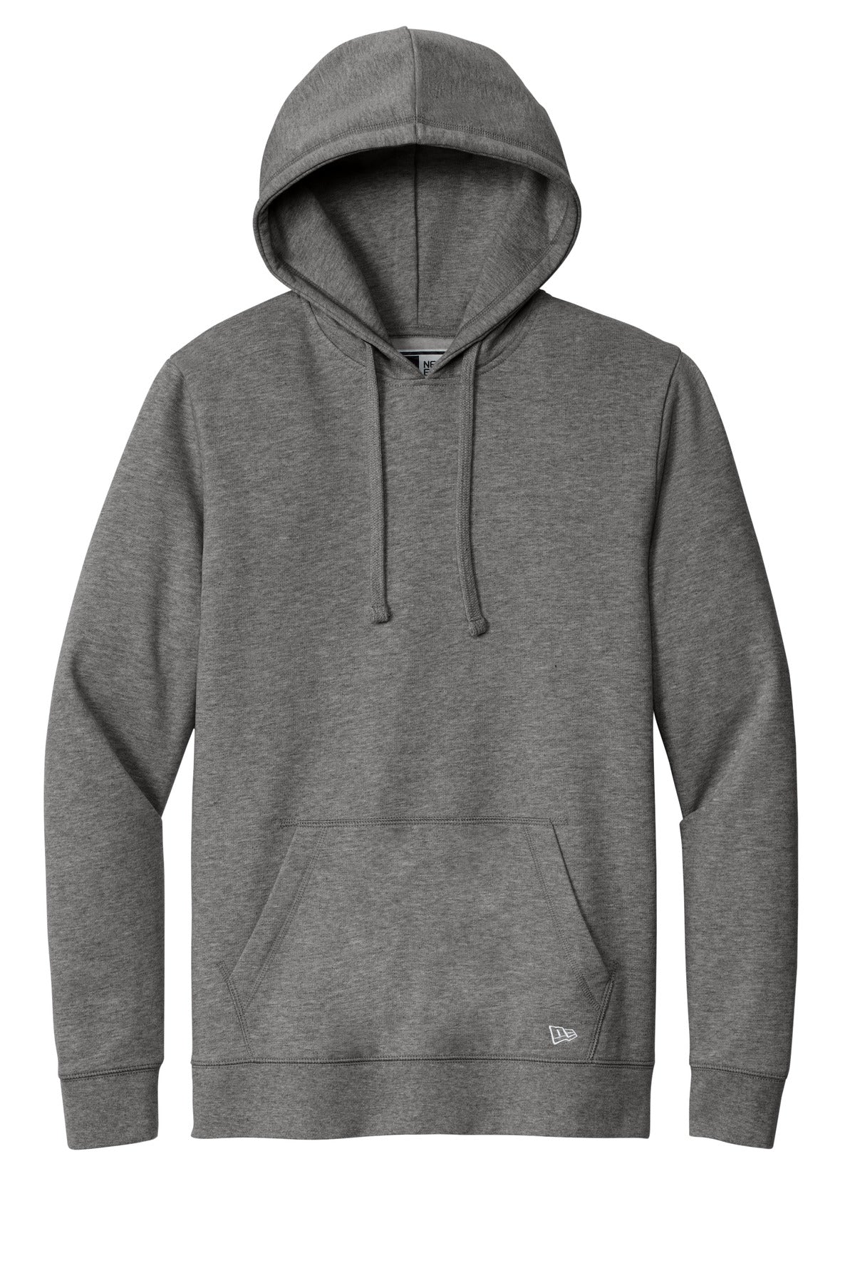 New Era Comeback Fleece Pullover Hoodie - Dark Heather Grey