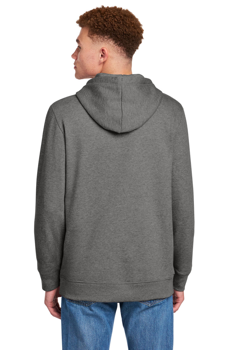 New Era Comeback Fleece Pullover Hoodie - Dark Heather Grey
