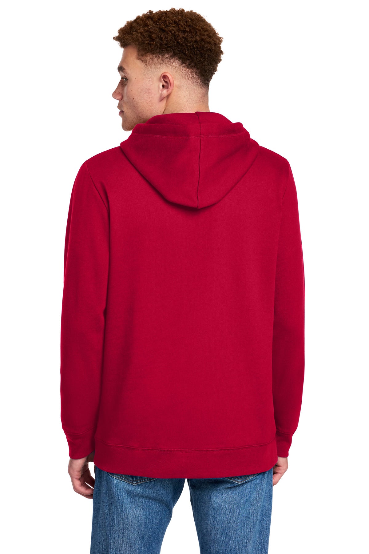 New Era Comeback Fleece Pullover Hoodie - Scarlet