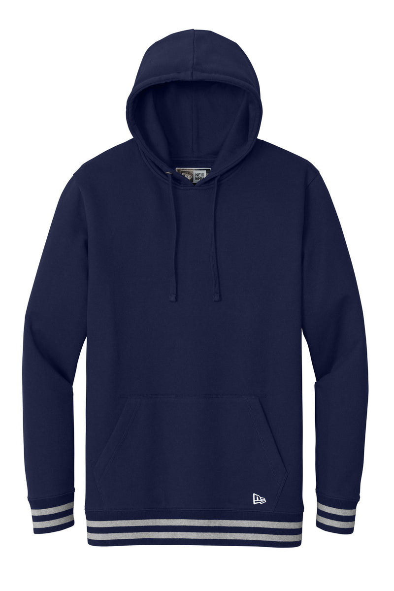 New Era Comeback Fleece Pullover Hoodie - True Navy/ Athletic Heather