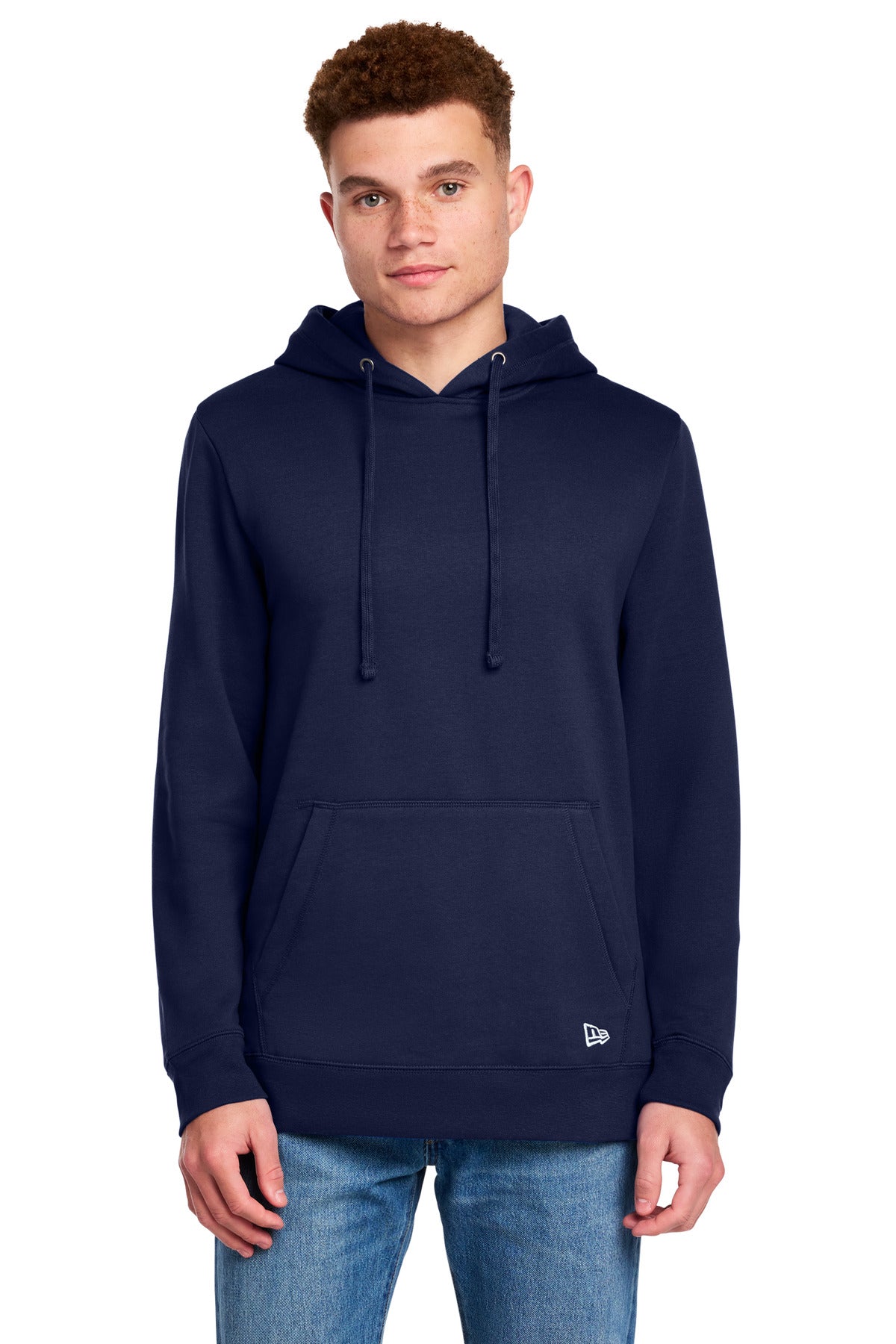 New Era Comeback Fleece Pullover Hoodie - True Navy