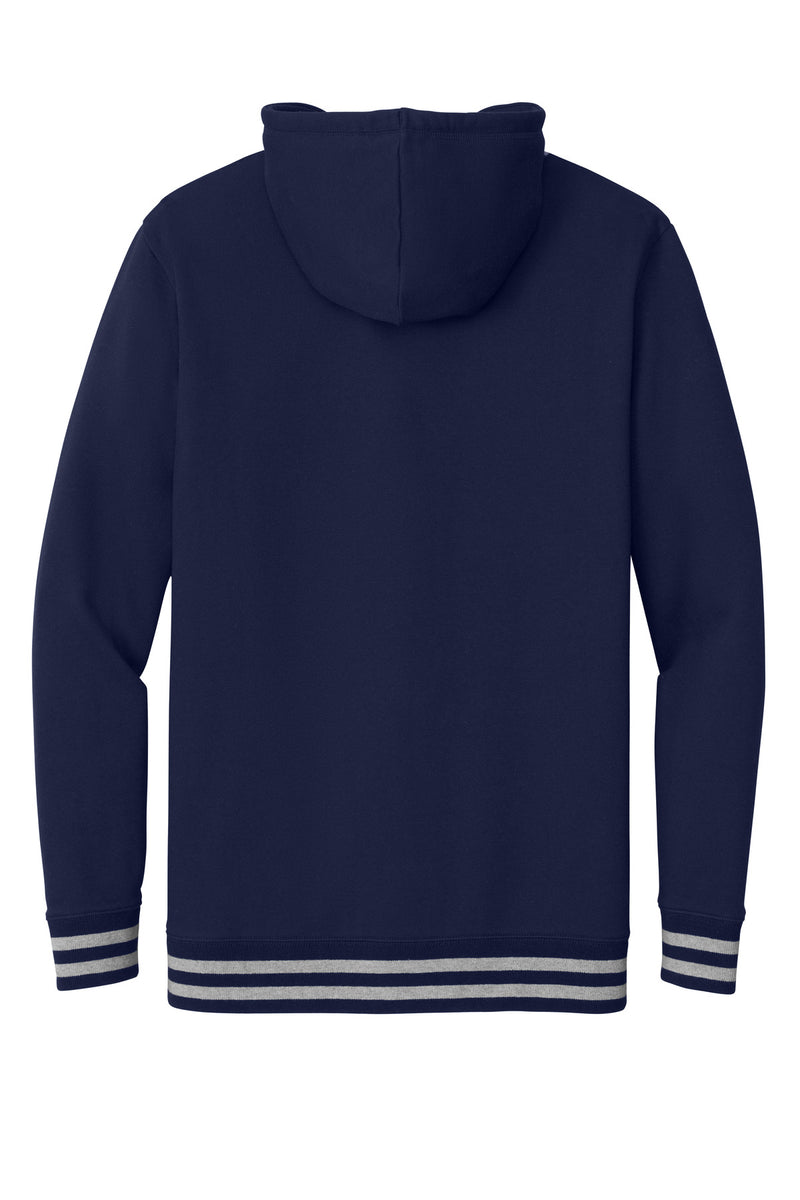 New Era Comeback Fleece Pullover Hoodie - True Navy/ Athletic Heather