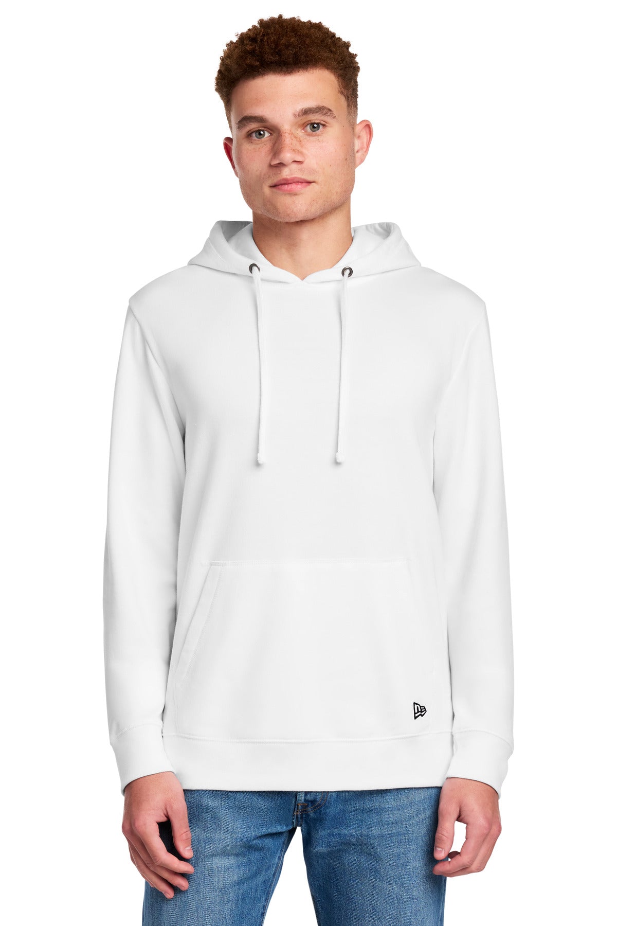 New Era Comeback Fleece Pullover Hoodie - White