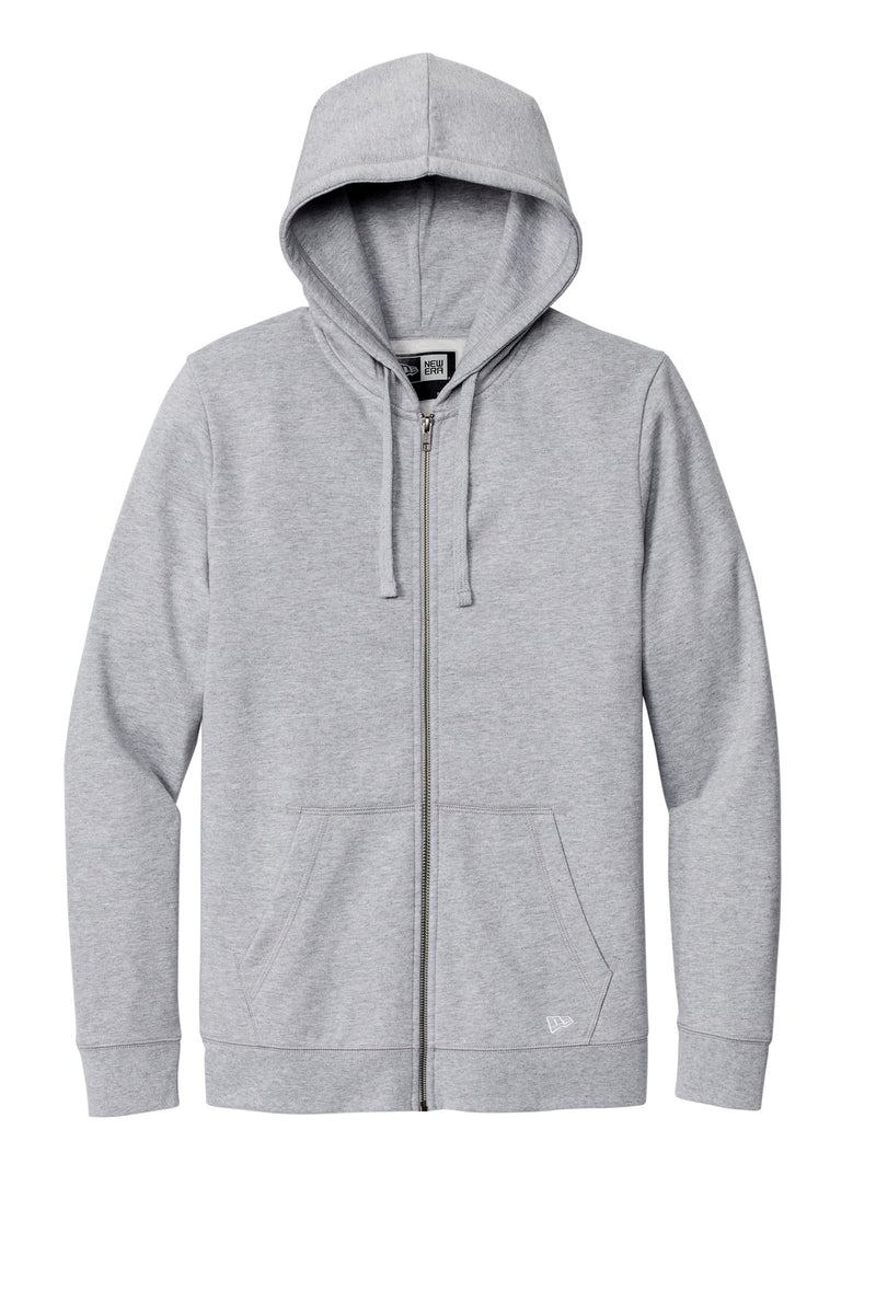 New Era Comeback Fleece Full-Zip Hoodie - Athletic Heather