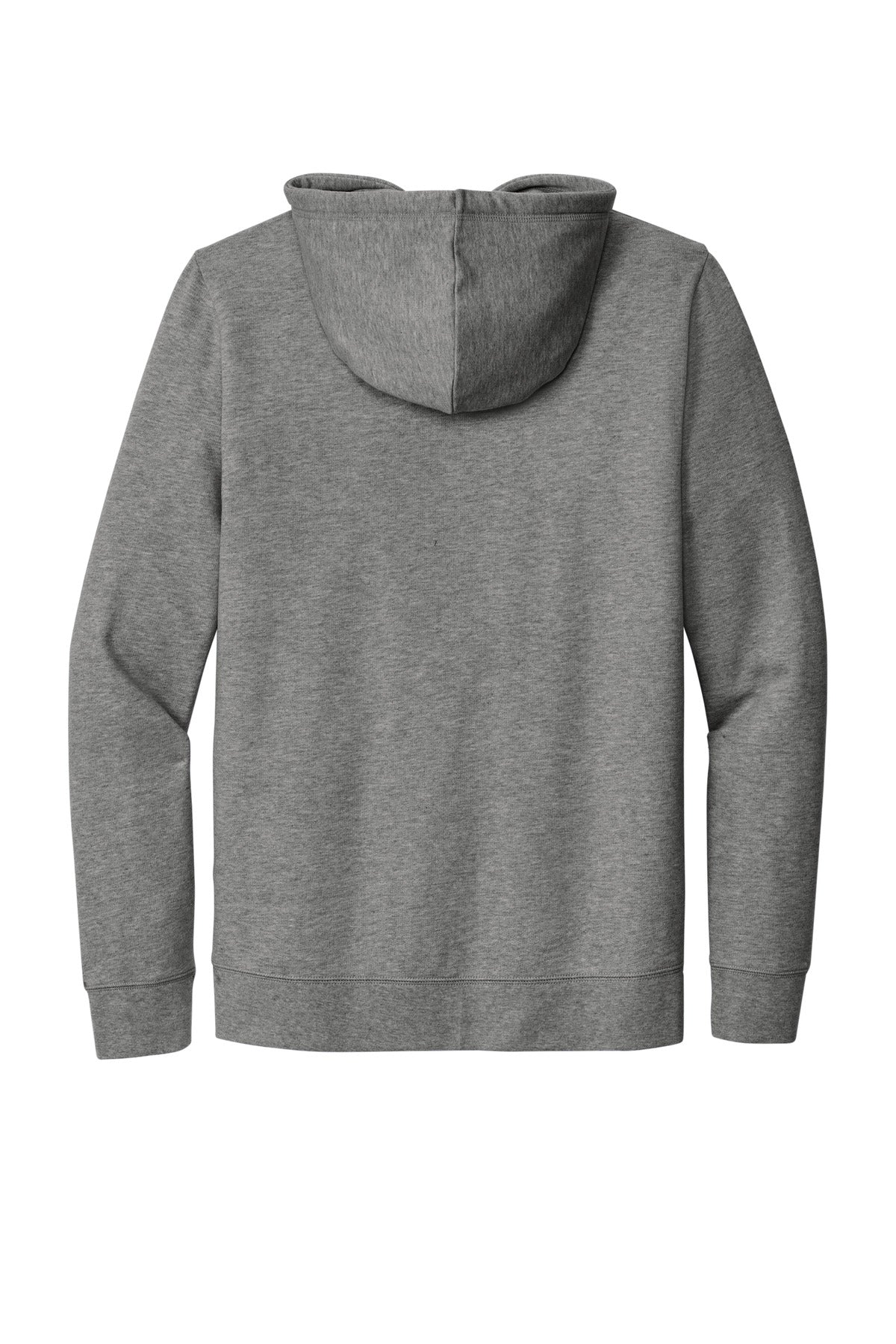 New Era Comeback Fleece Full-Zip Hoodie - Dark Heather Grey