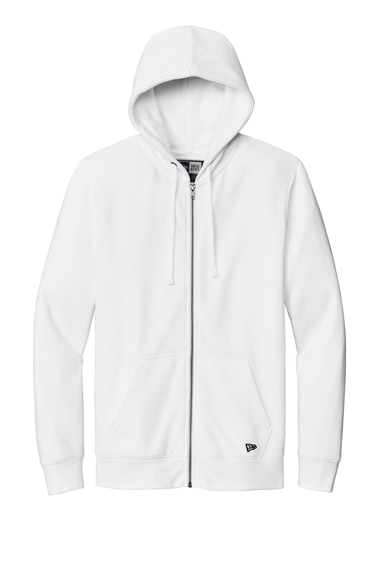 New Era Comeback Fleece Full-Zip Hoodie - White