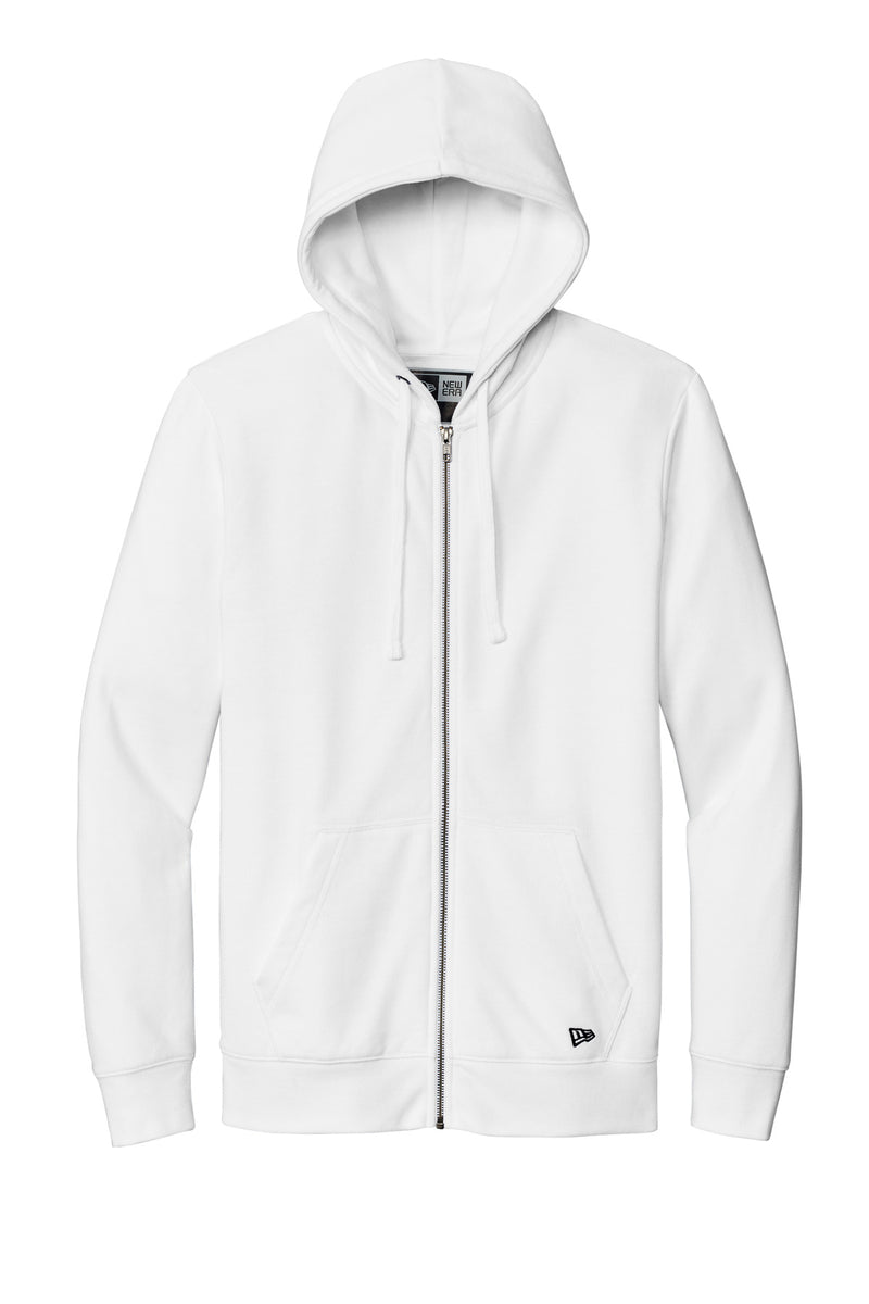 New Era Comeback Fleece Full-Zip Hoodie - White