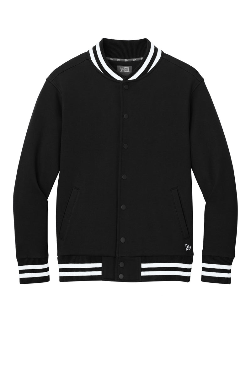 New Era Varsity Heavyweight Fleece Jacket - Black