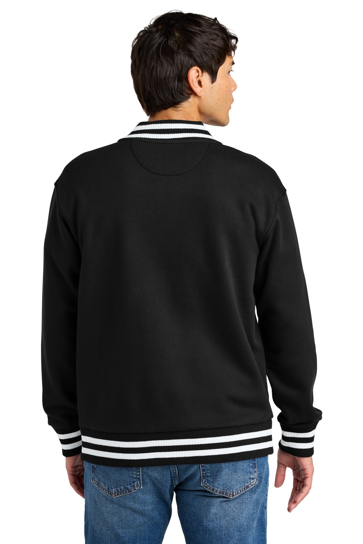New Era Varsity Heavyweight Fleece Jacket - Black