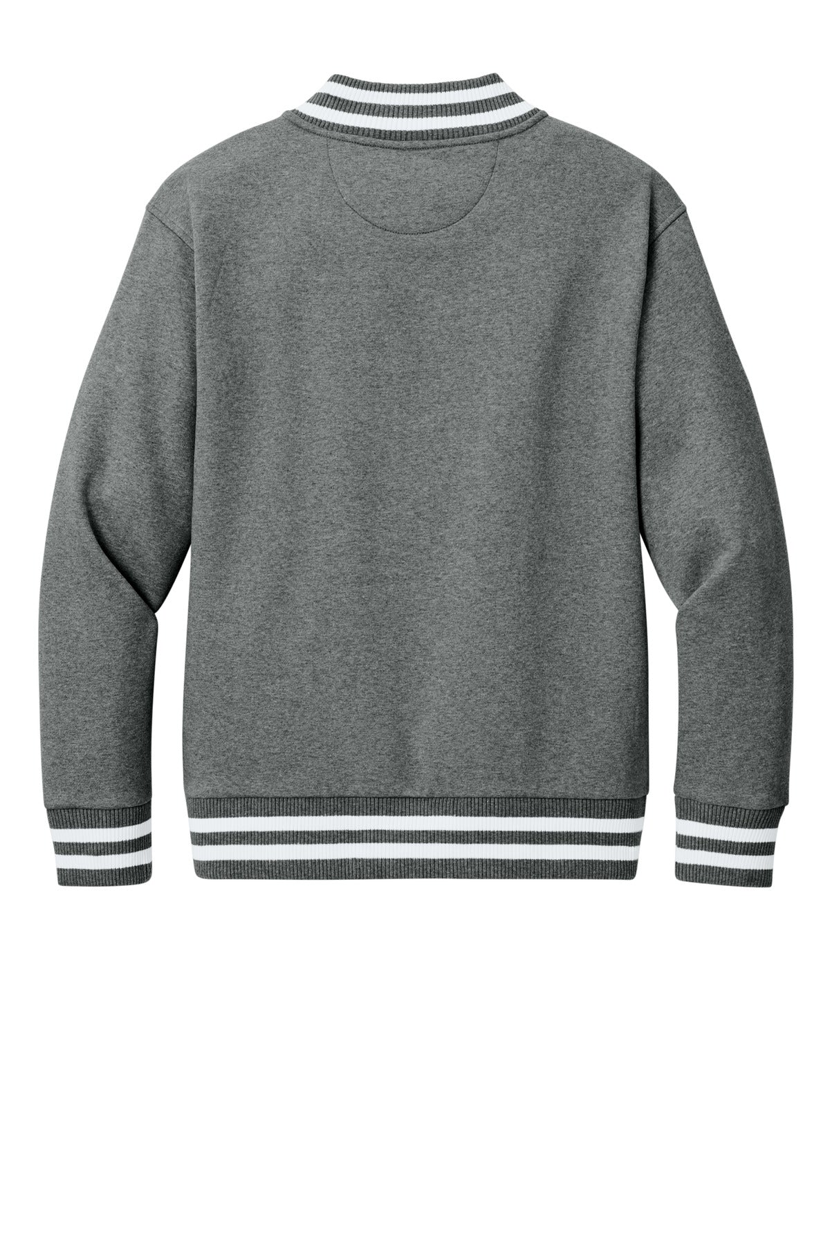 New Era Varsity Heavyweight Fleece Jacket - Grey Frost