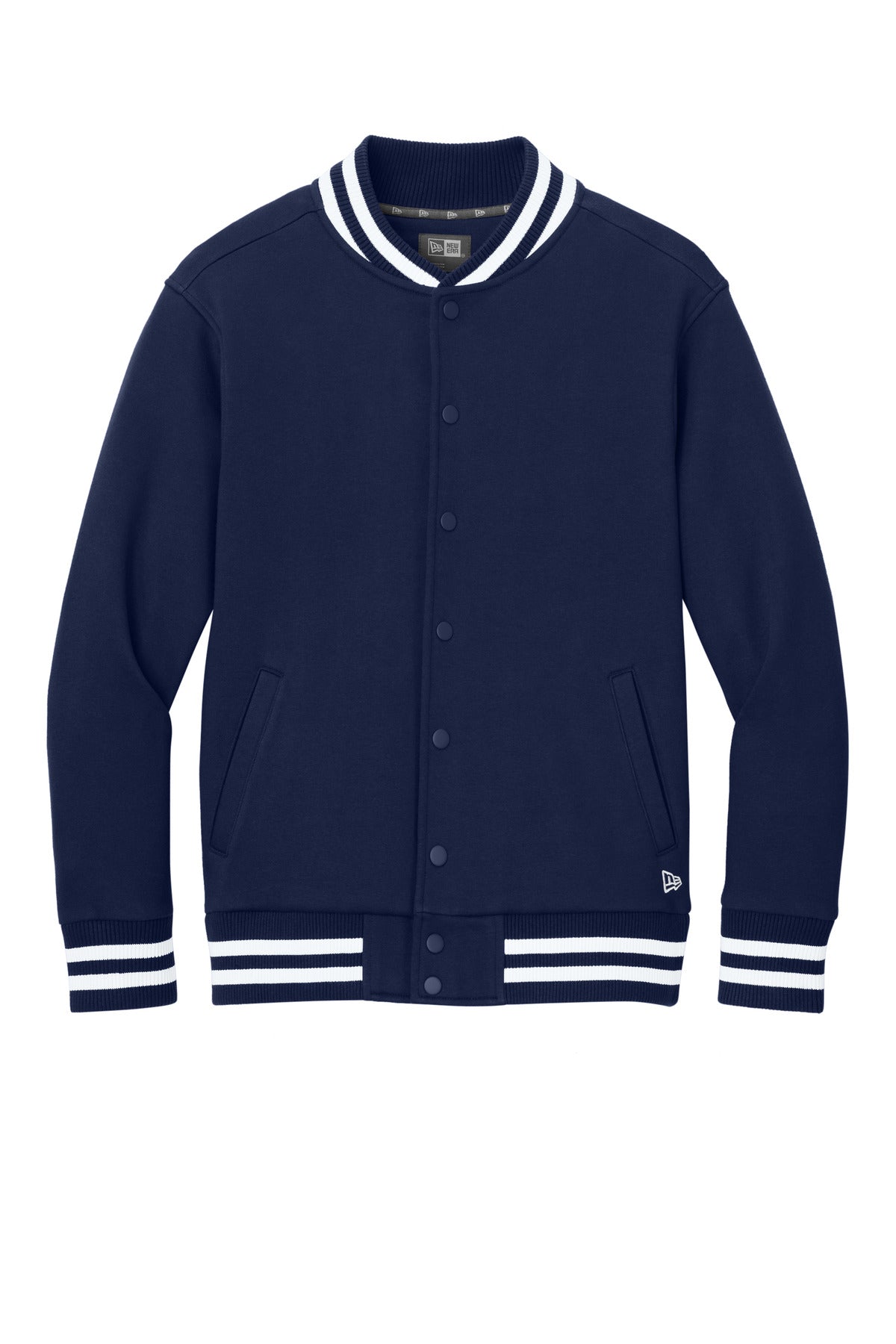 New Era Varsity Heavyweight Fleece Jacket - True Navy