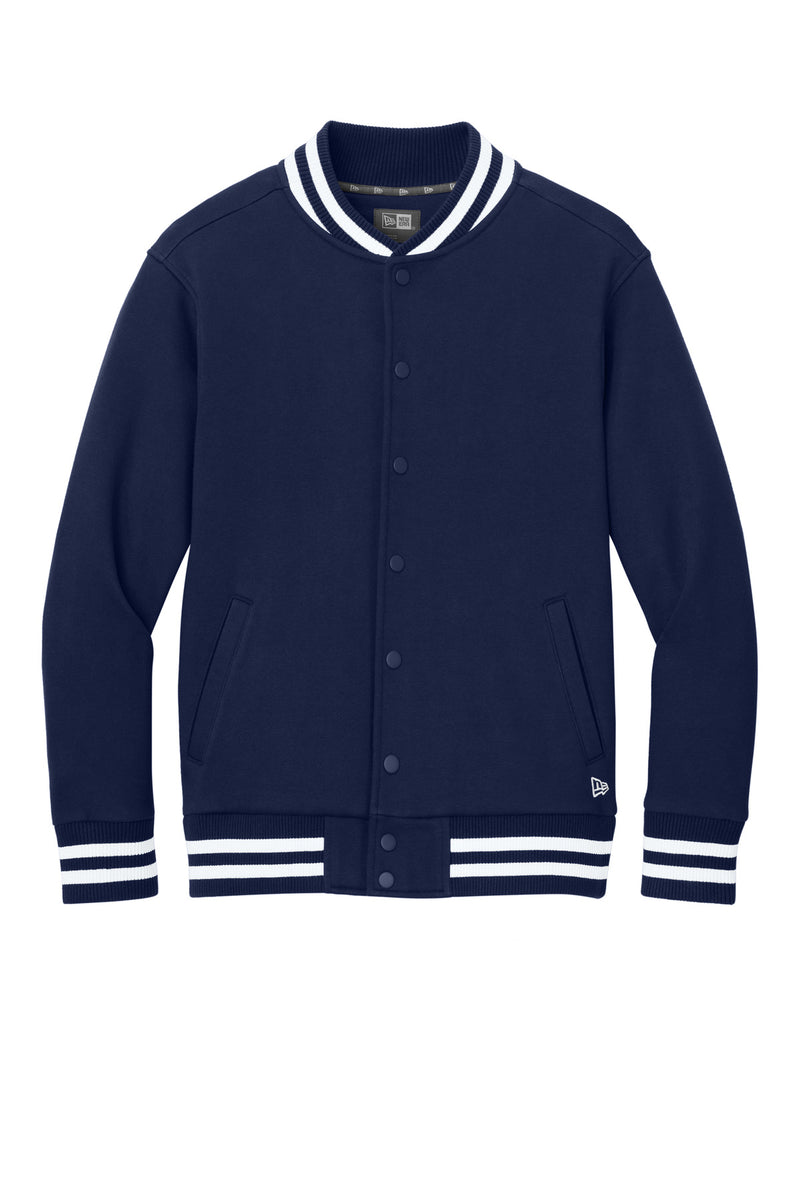 New Era Varsity Heavyweight Fleece Jacket - True Navy