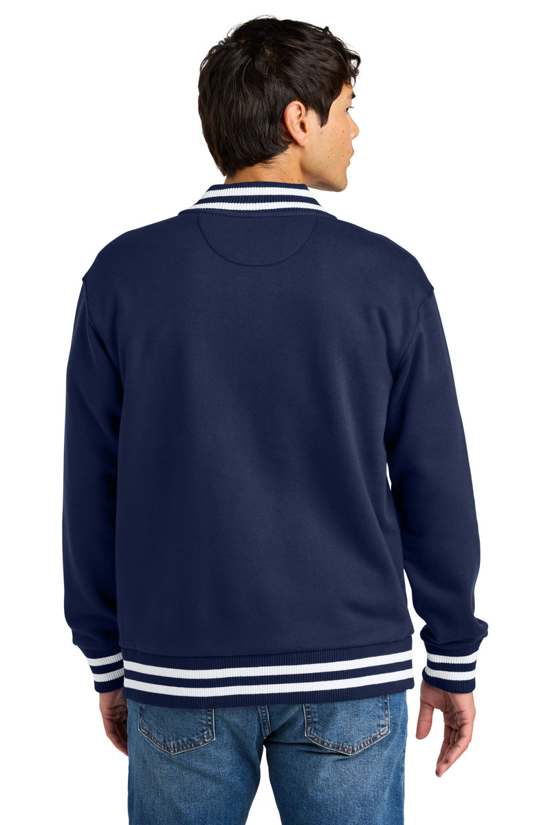 New Era Varsity Heavyweight Fleece Jacket - True Navy