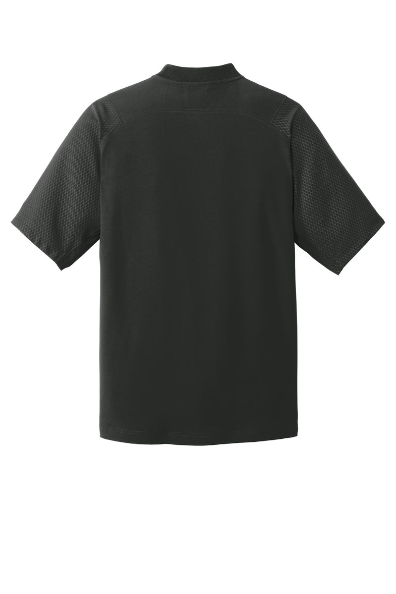 New Era  Cage Short Sleeve 1/4-Zip Jacket - Black