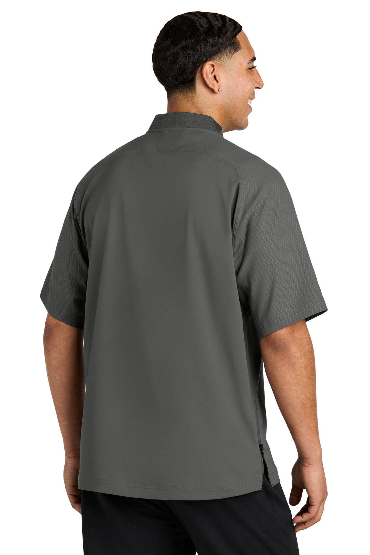 New Era  Cage Short Sleeve 1/4-Zip Jacket - Graphite