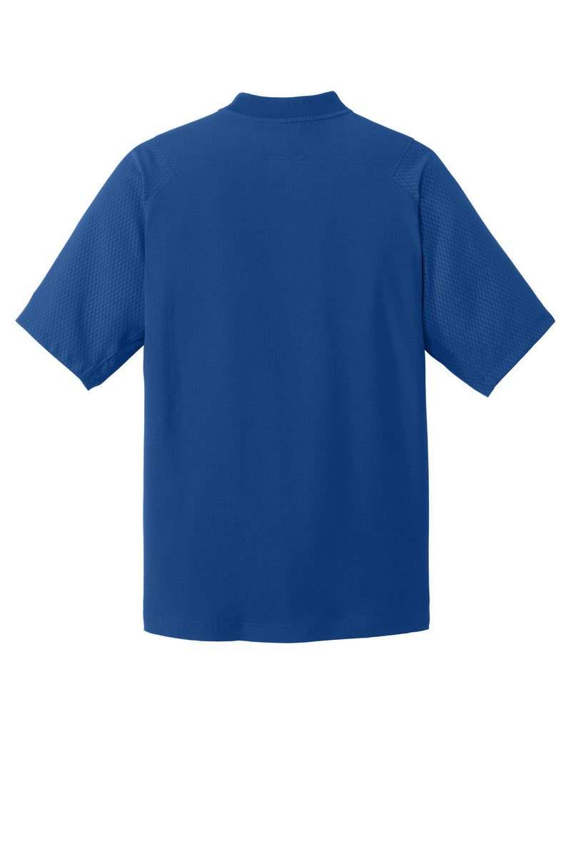 New Era  Cage Short Sleeve 1/4-Zip Jacket - Royal