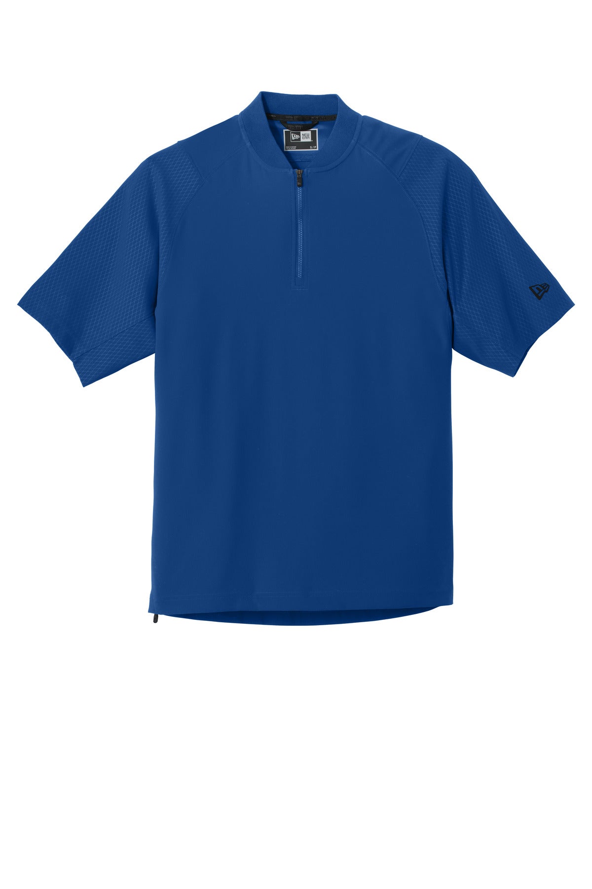 New Era  Cage Short Sleeve 1/4-Zip Jacket - Royal