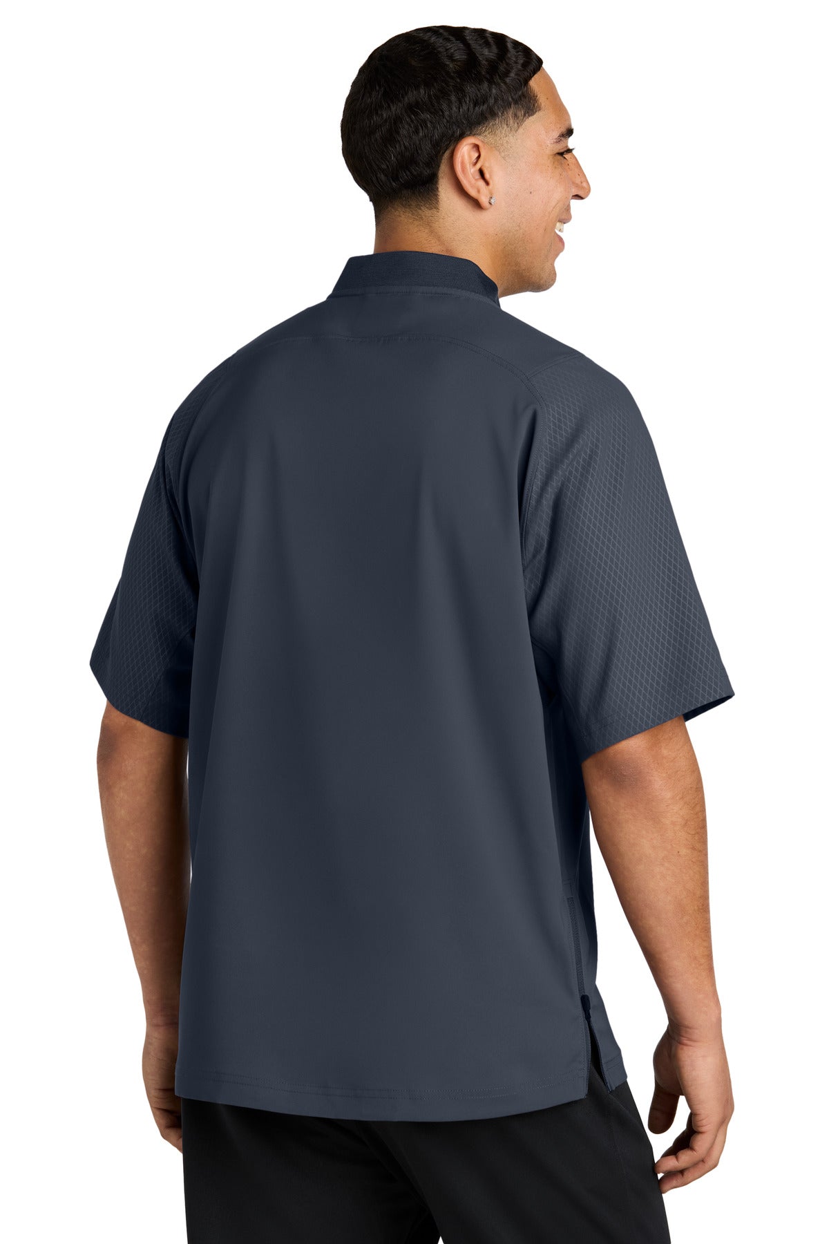 New Era  Cage Short Sleeve 1/4-Zip Jacket - True Navy