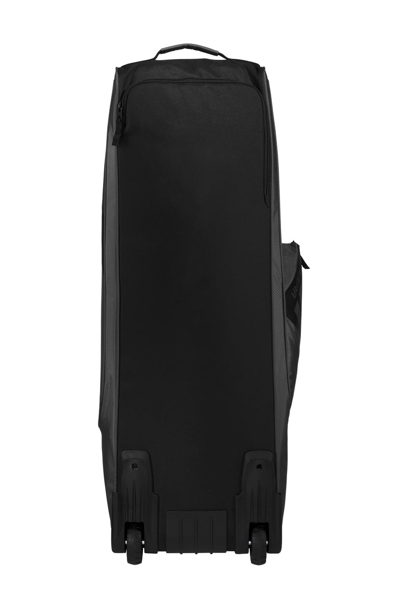 New Era  Shutout Wheeled Bat Bag - Graphite/ Black