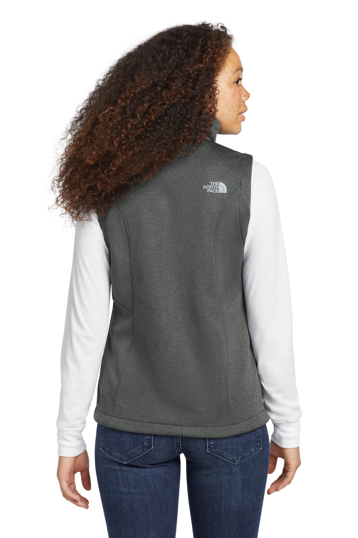 The North Face  Women's Ridgewall Soft Shell Vest - TNF Dark Grey Heather