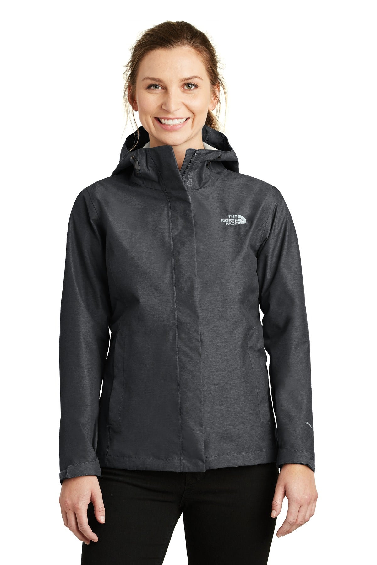 The North Face  Women's DryVent Rain Jacket - TNF Dark Grey Heather