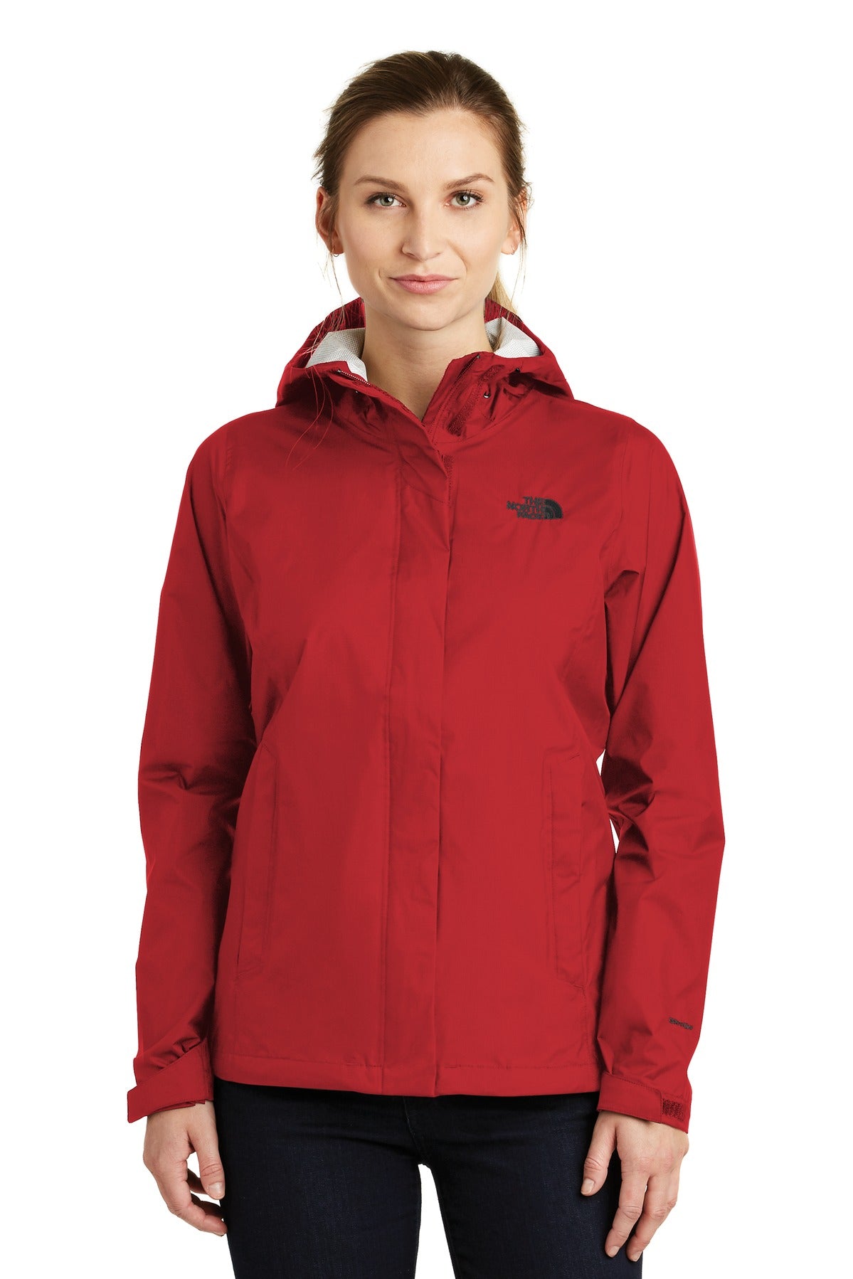 The North Face  Women's DryVent Rain Jacket - Rage Red