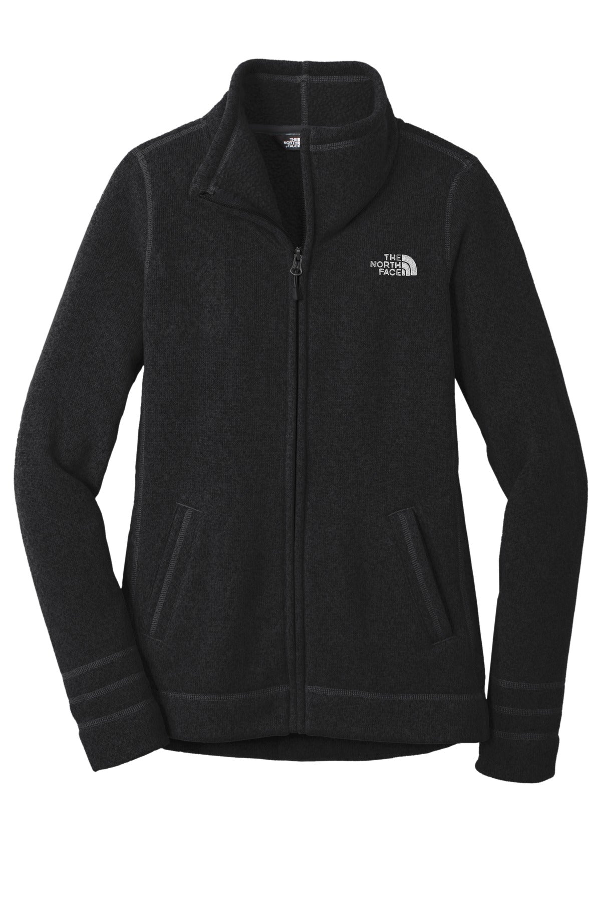 The North Face  Women's Sweater Fleece Jacket - TNF Black Heather
