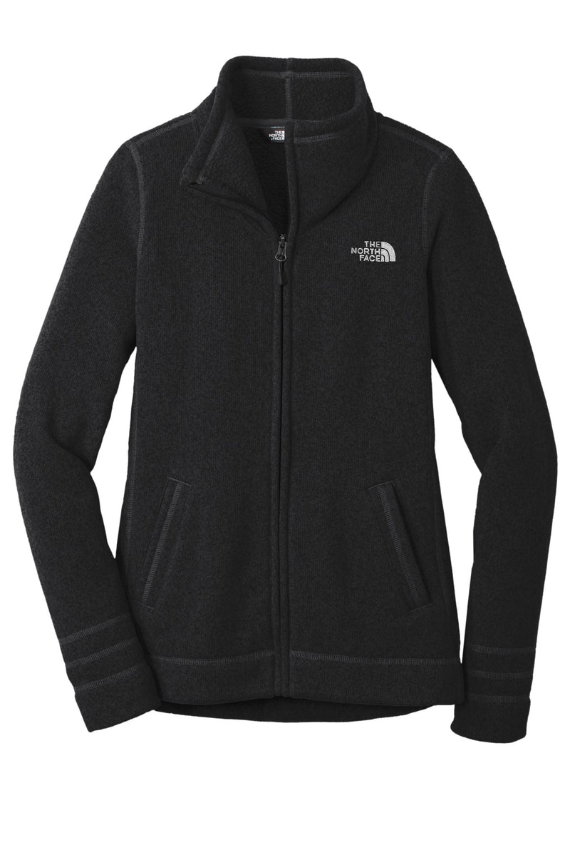 The North Face  Women's Sweater Fleece Jacket - TNF Black Heather