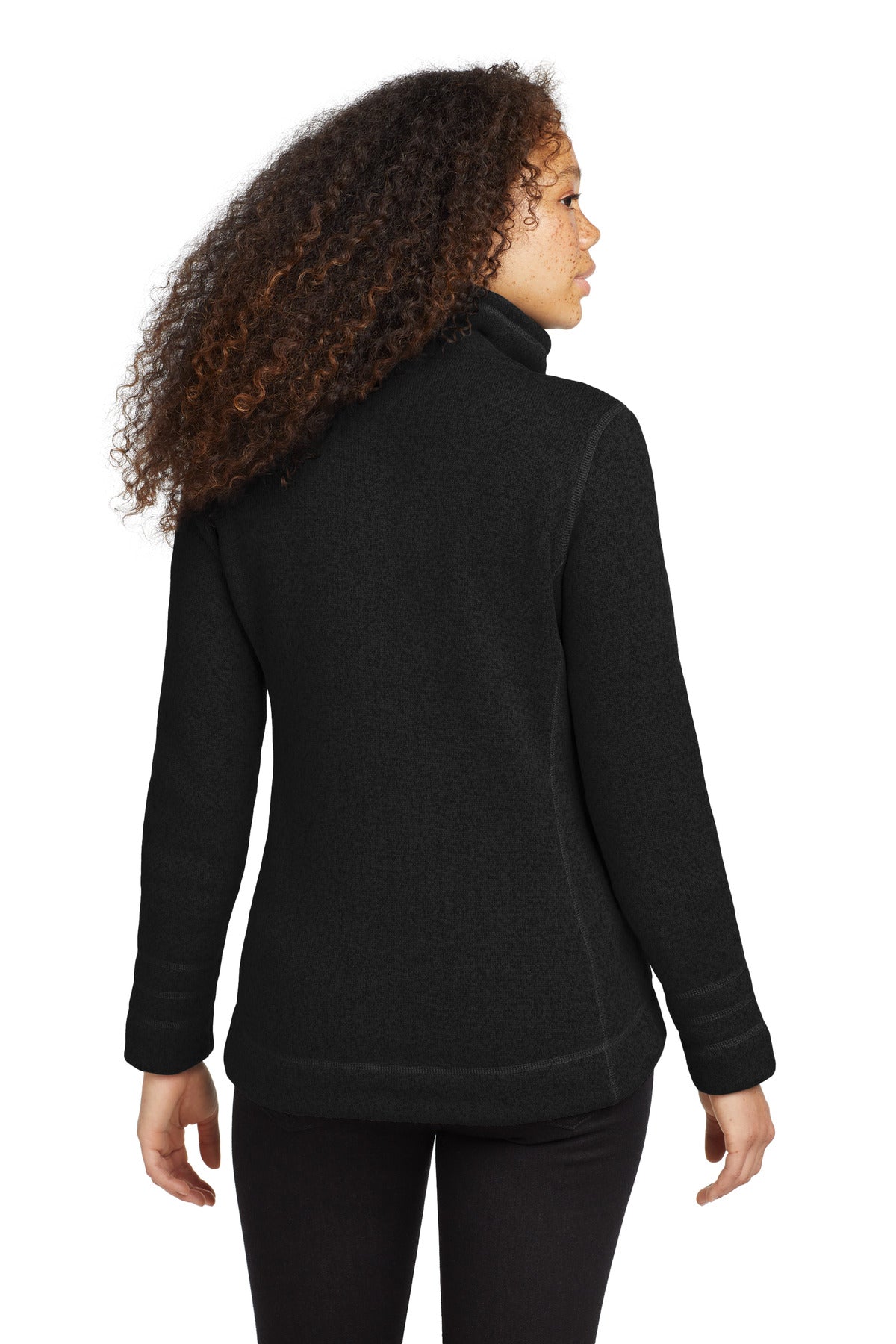 The North Face  Women's Sweater Fleece Jacket - TNF Black Heather