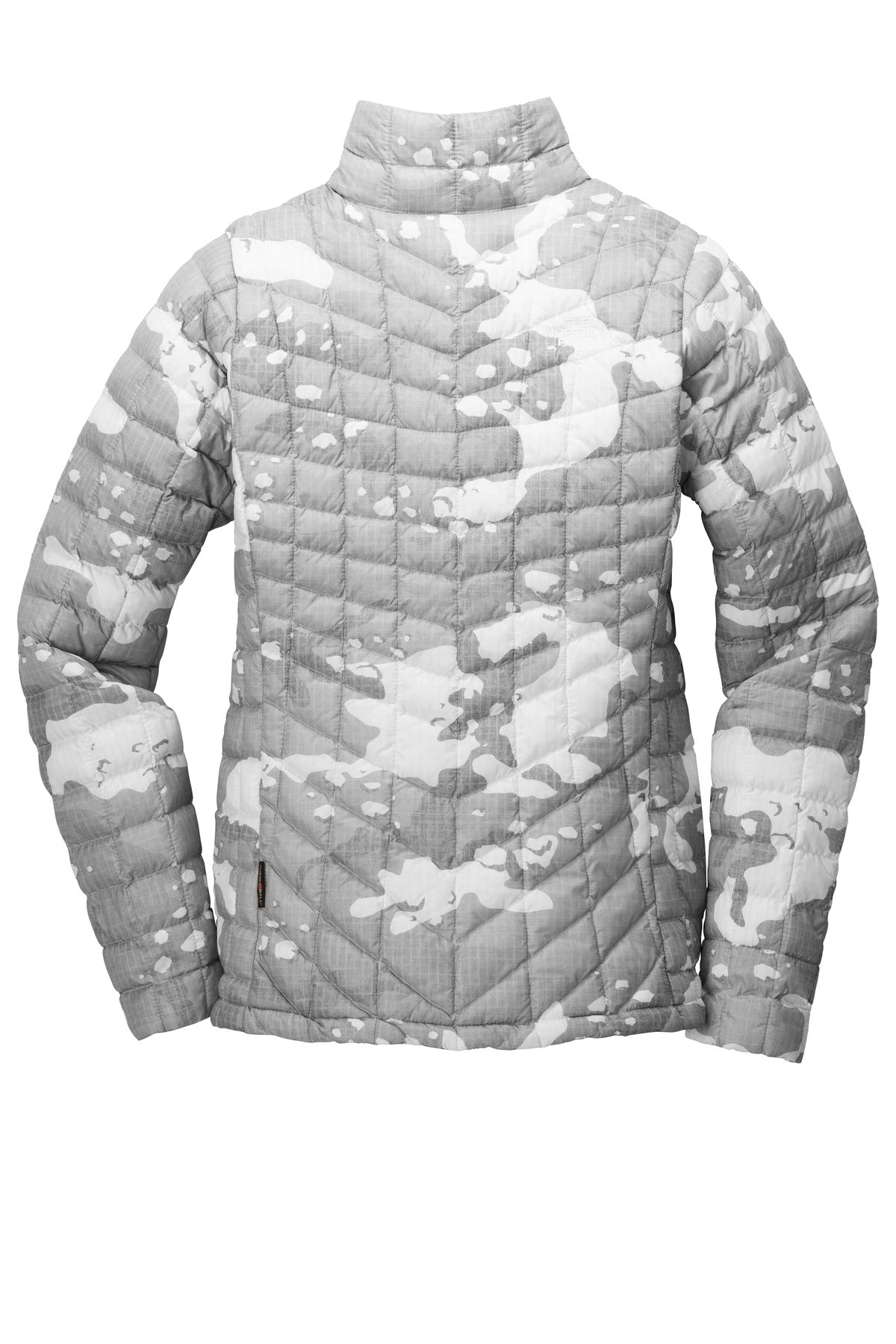 The North Face  Women's ThermoBall  Trekker Jacket - TNF White Woodchip Print