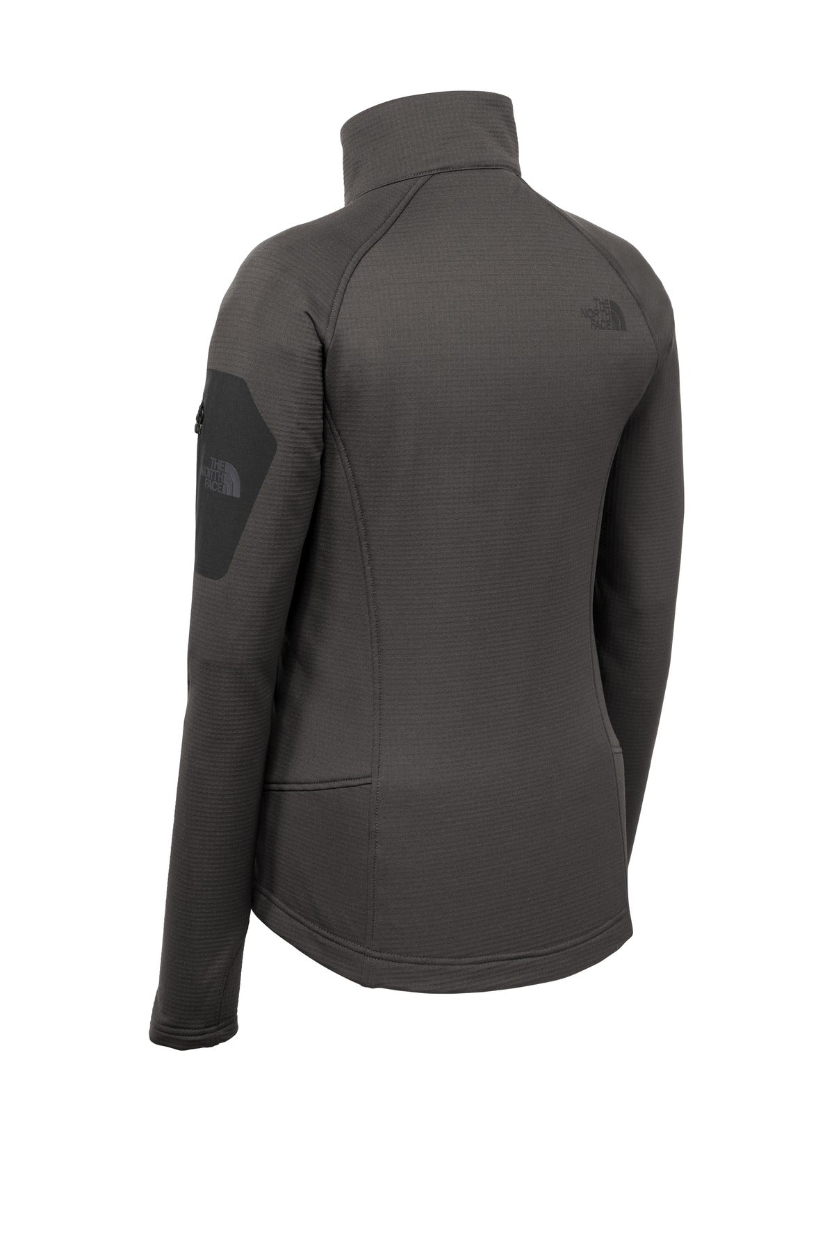 The North Face  Ladies Mountain Peaks Full-Zip Fleece Jacket - Asphalt Grey