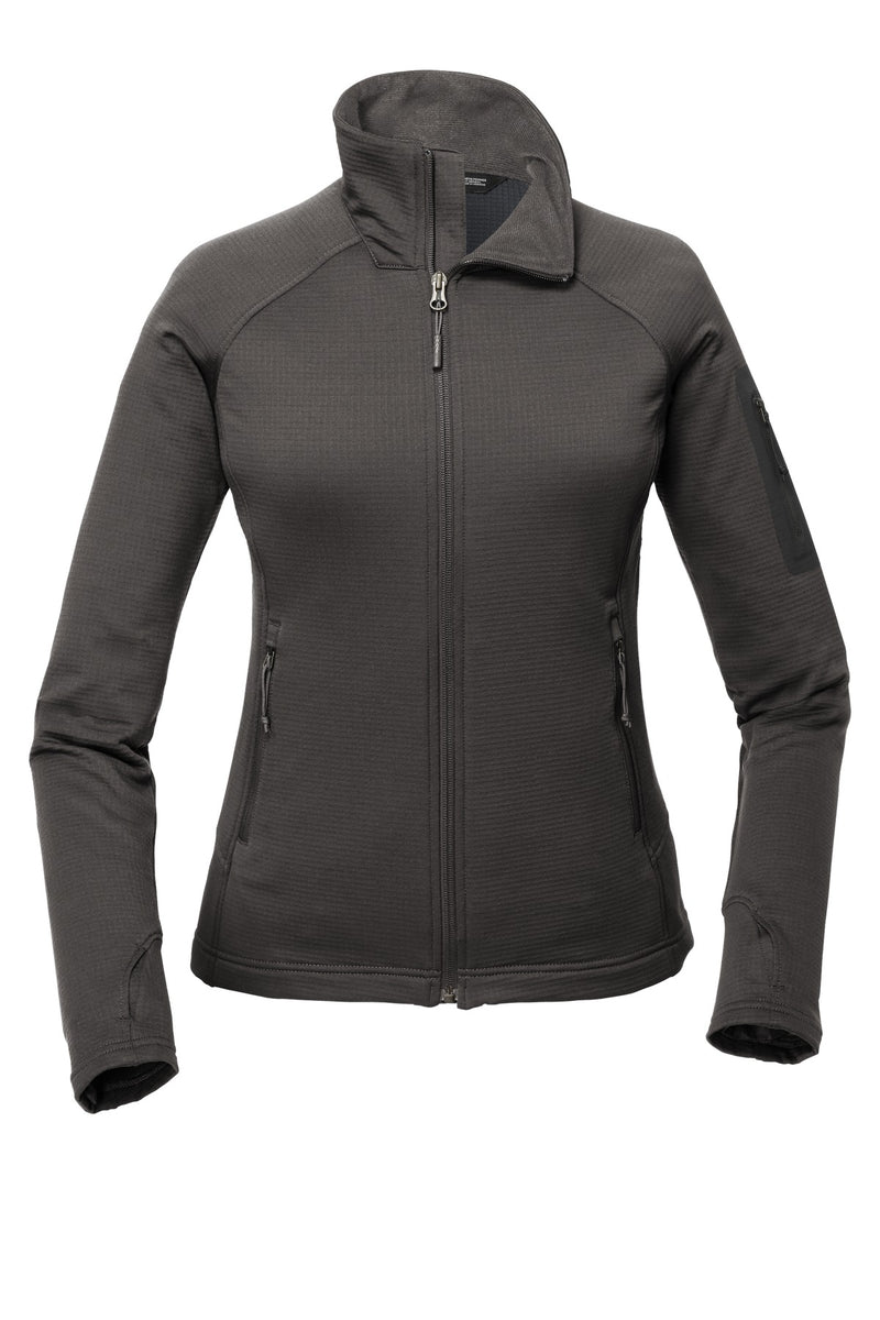 The North Face  Ladies Mountain Peaks Full-Zip Fleece Jacket - Asphalt Grey