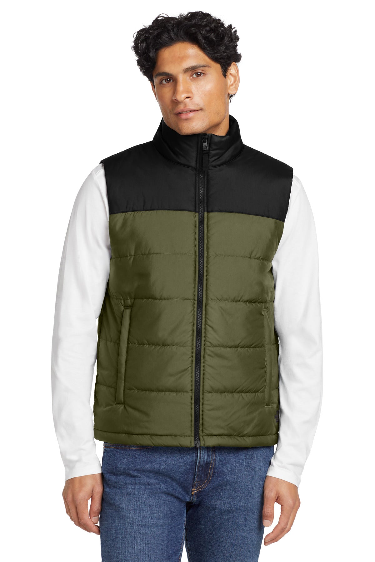 The North Face Everyday Insulated Vest - Burnt Olive Green