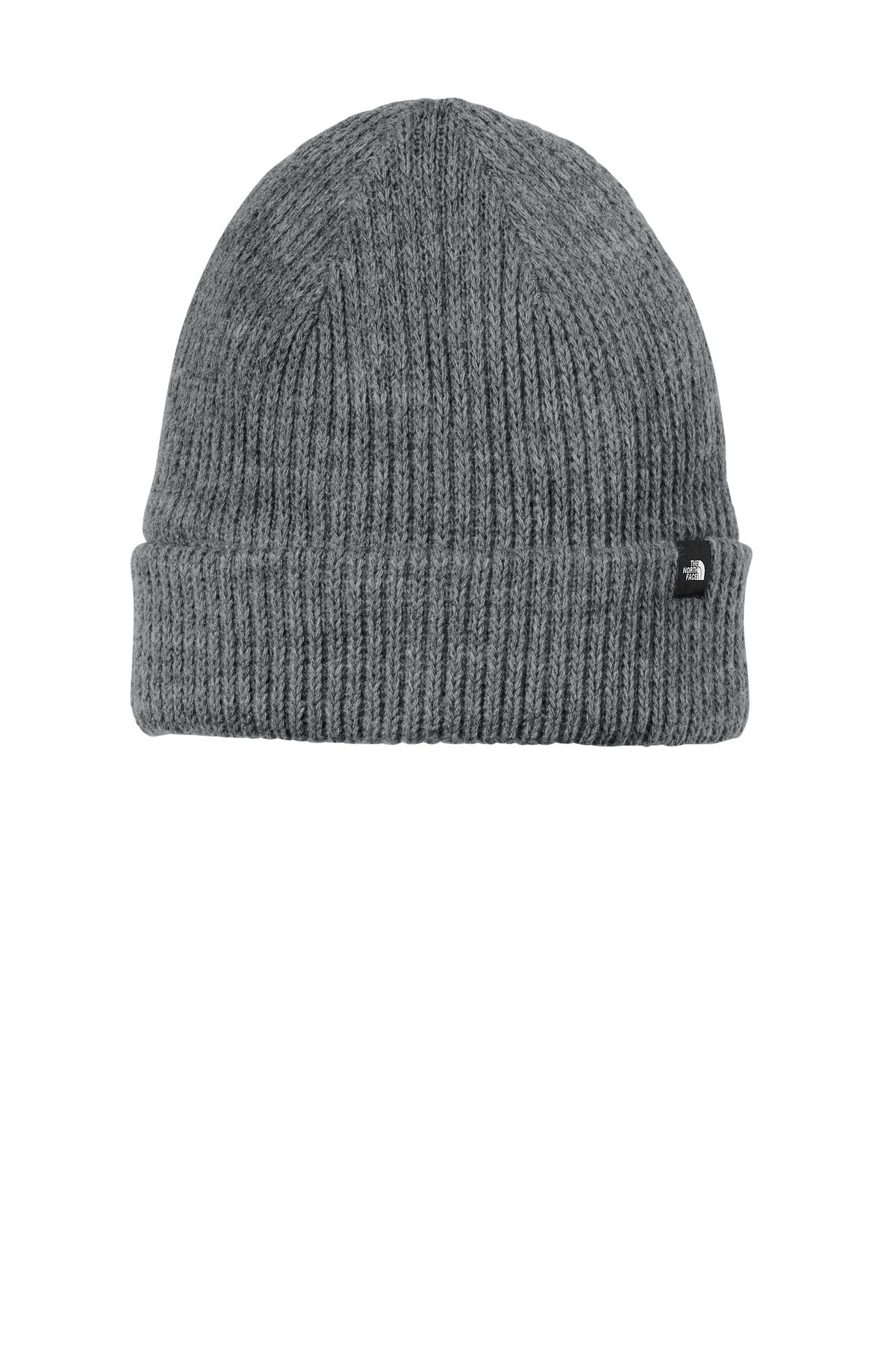 The North Face Circular Rib Beanie - TNF Medium Grey Heather