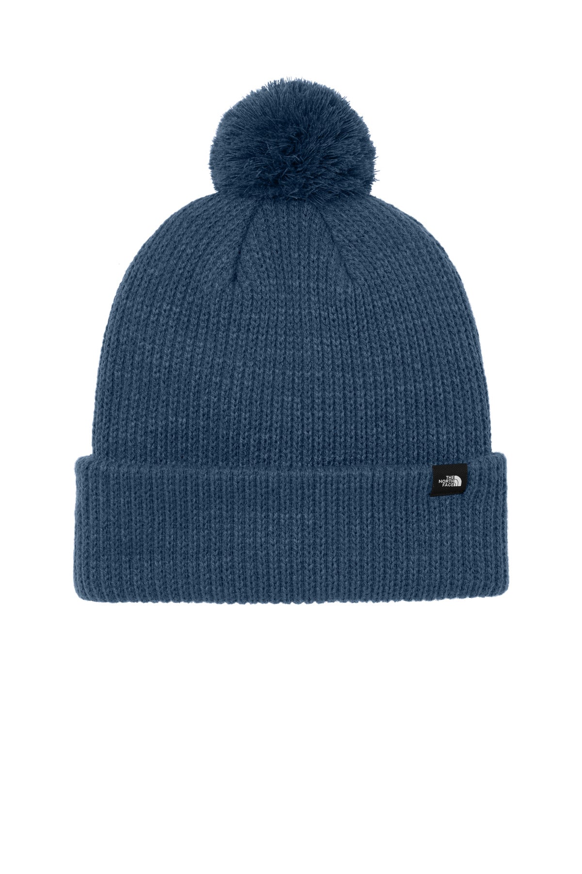 The North Face Pom Beanie - Shady Blue
