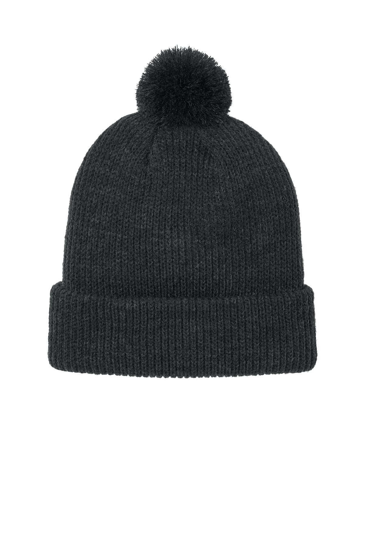 The North Face Pom Beanie - TNF Black Heather