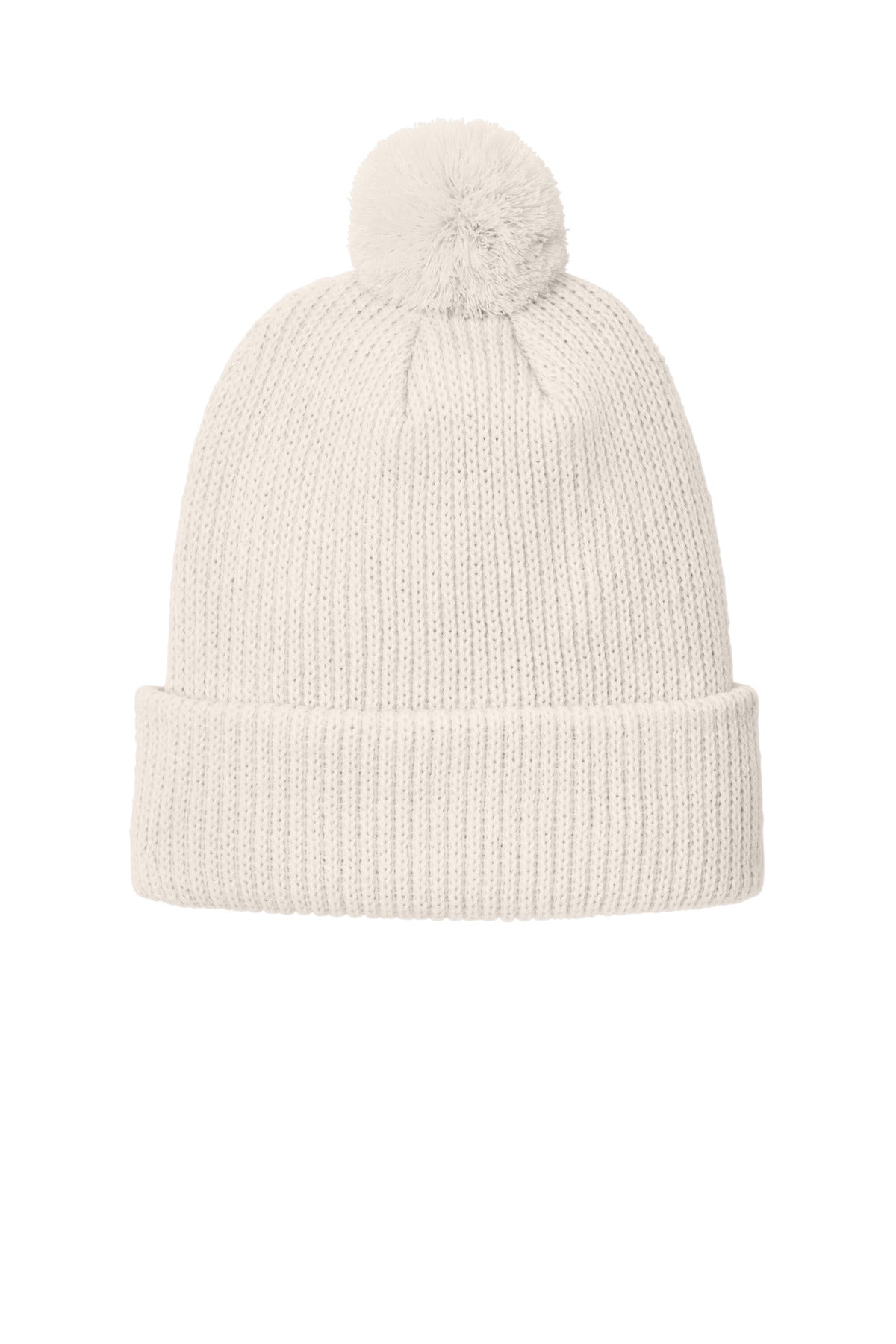 The North Face Pom Beanie - Vintage White