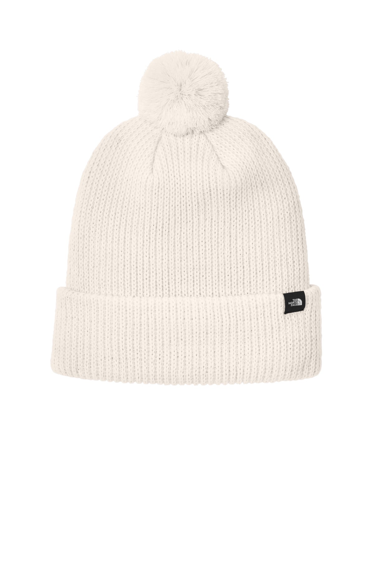 The North Face Pom Beanie - Vintage White