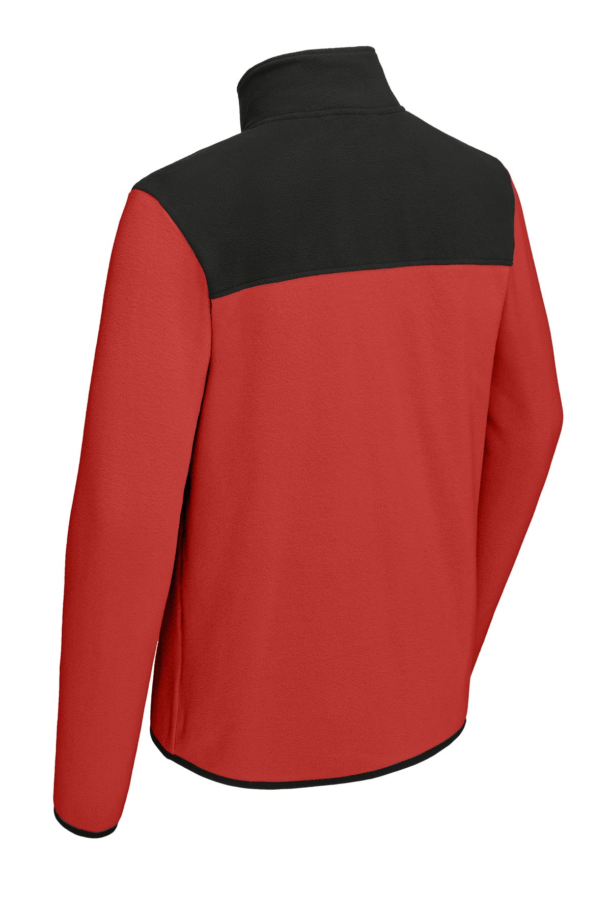 The North Face Glacier Full-Zip Fleece Jacket - Rage Red / TNF Black