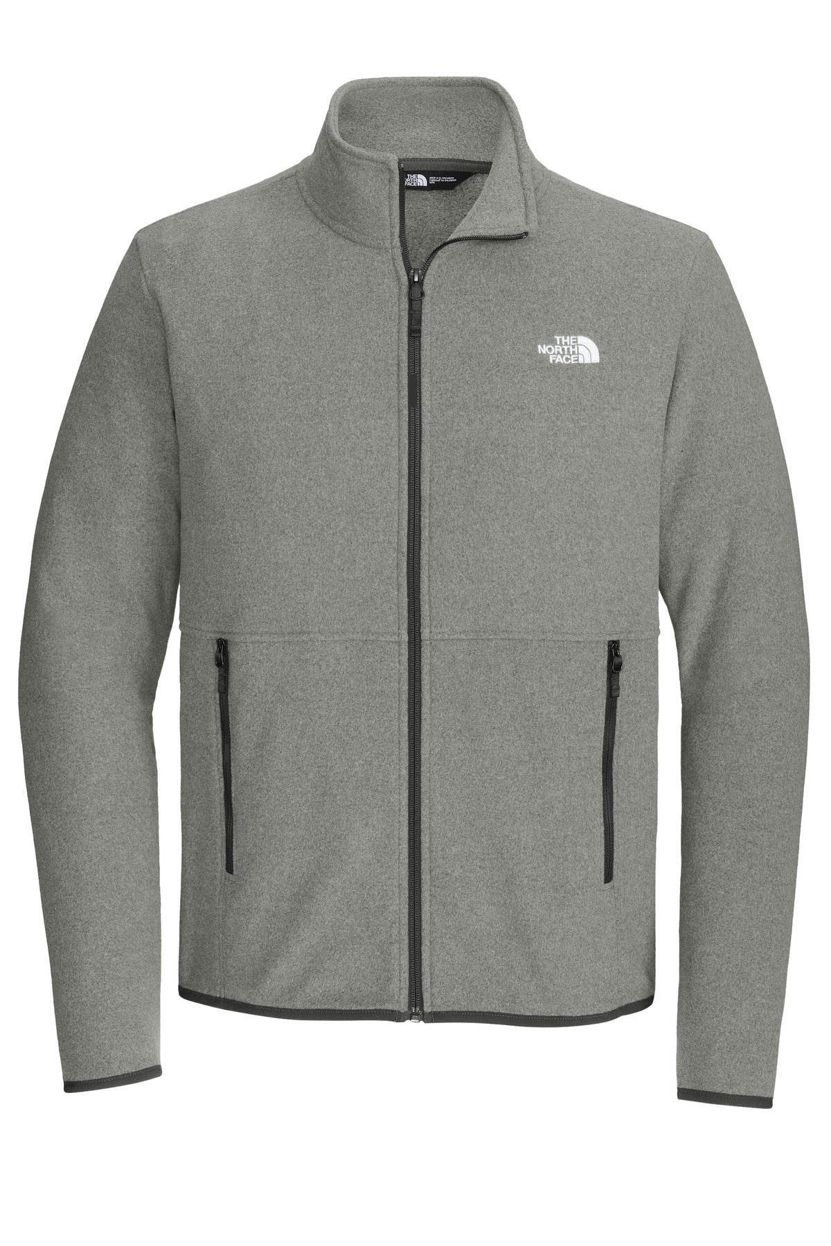 The North Face Glacier Full-Zip Fleece Jacket - TNF Medium Grey Heather