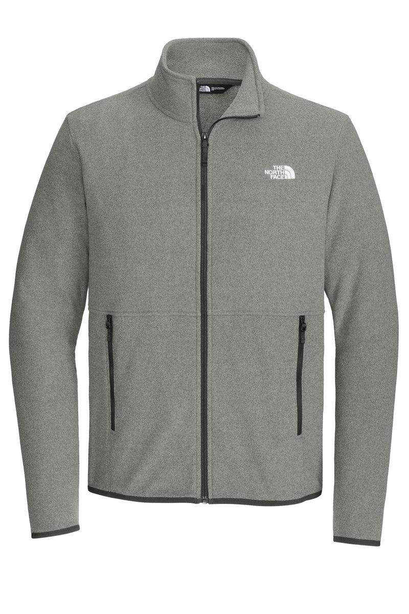 The North Face Glacier Full-Zip Fleece Jacket - TNF Medium Grey Heather