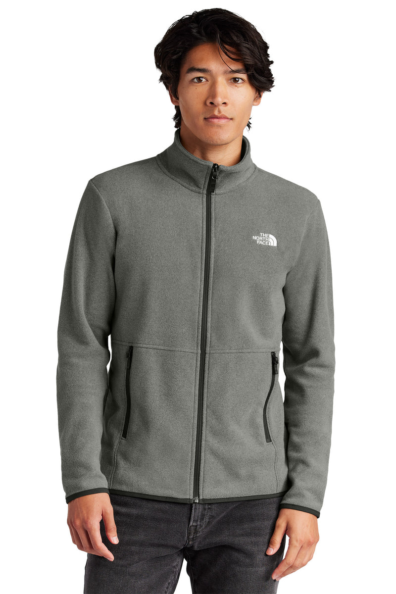 The North Face Glacier Full-Zip Fleece Jacket - TNF Medium Grey Heather