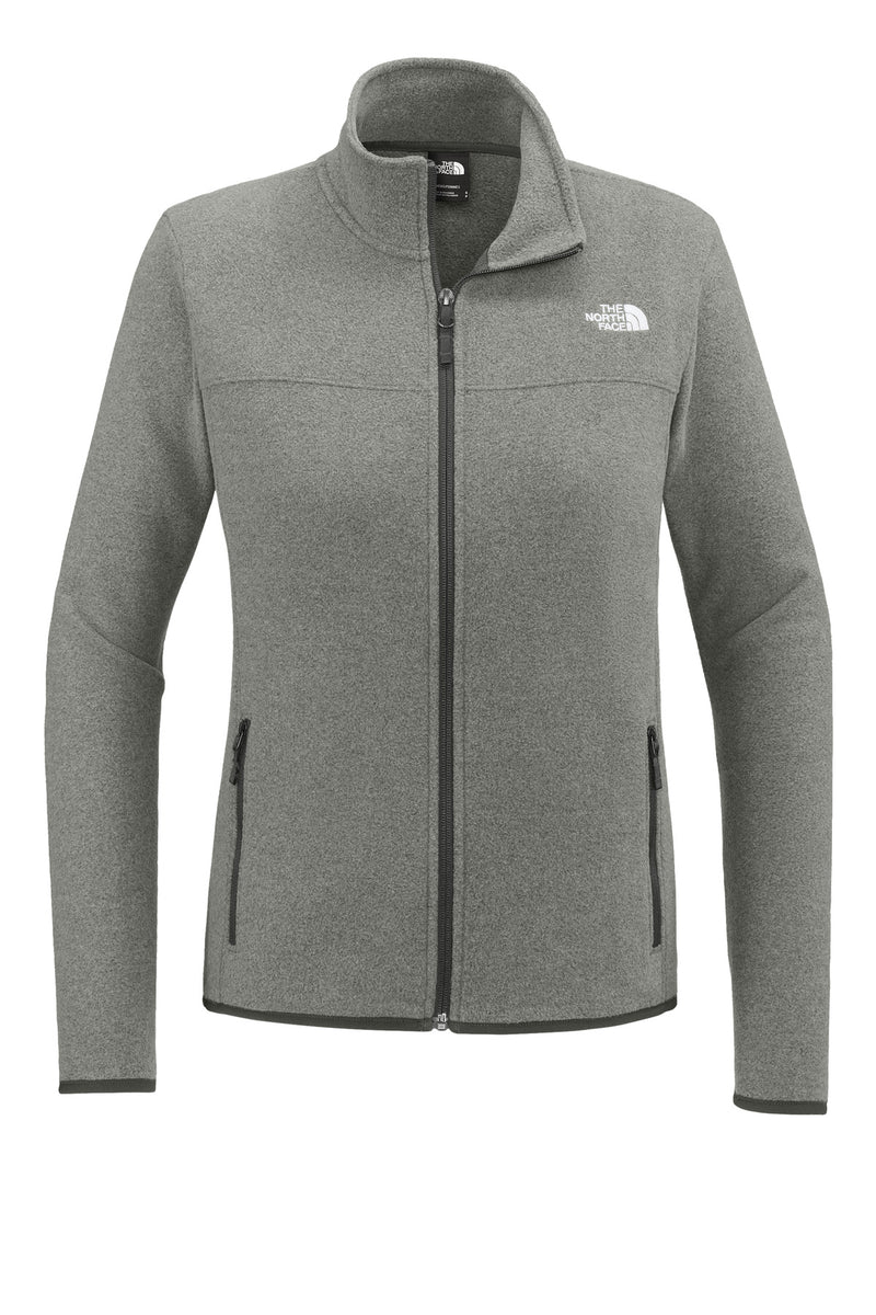 The North Face Women's Glacier Full-Zip Fleece Jacket - TNF Medium Grey Heather