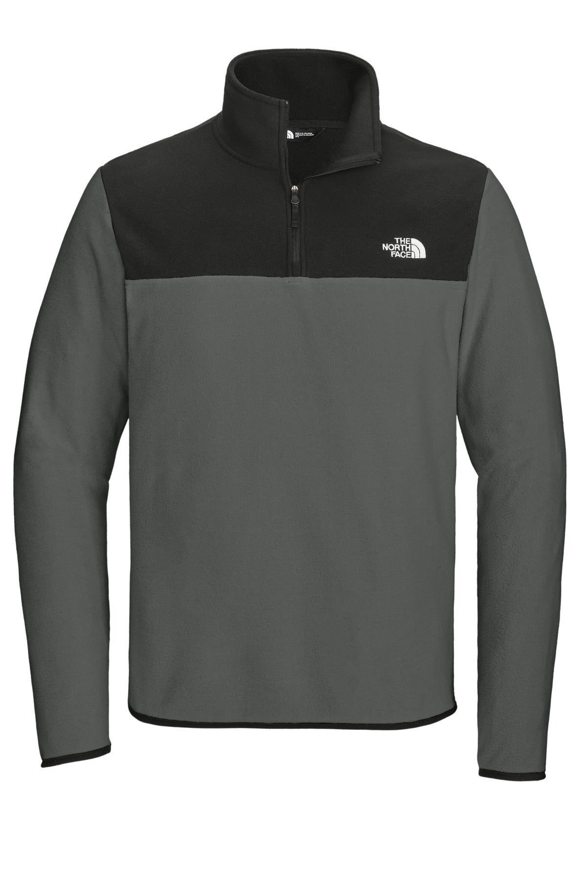 The North Face Glacier 1/4-Zip Fleece - Asphalt Grey/ TNF Black