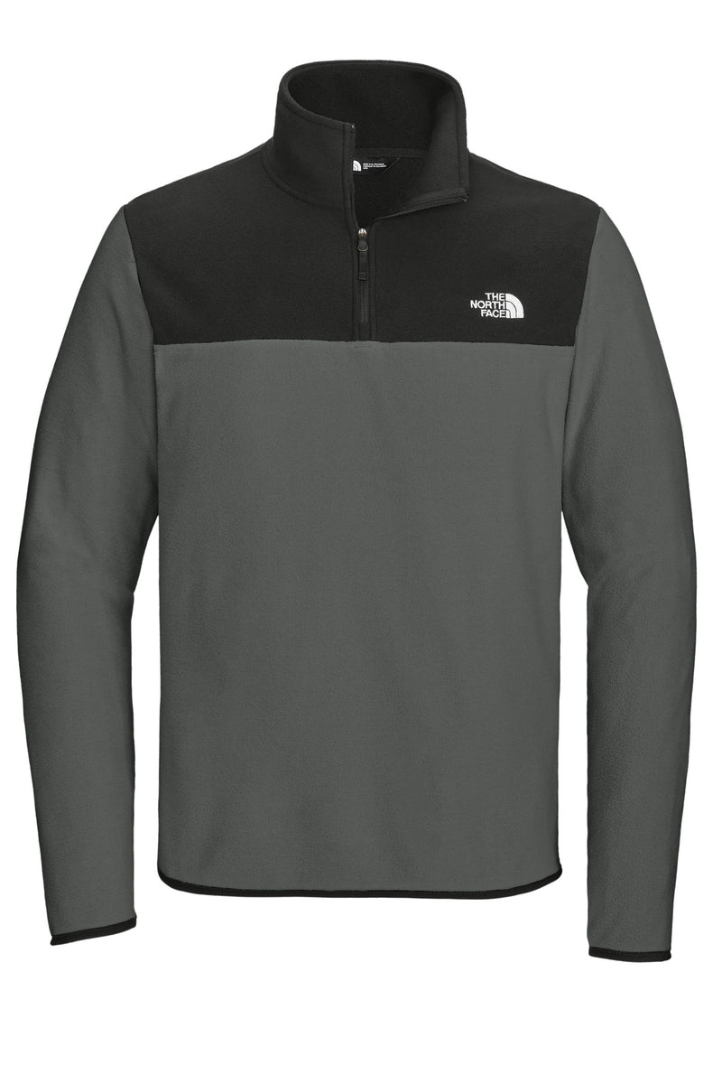 The North Face Glacier 1/4-Zip Fleece - Asphalt Grey/ TNF Black