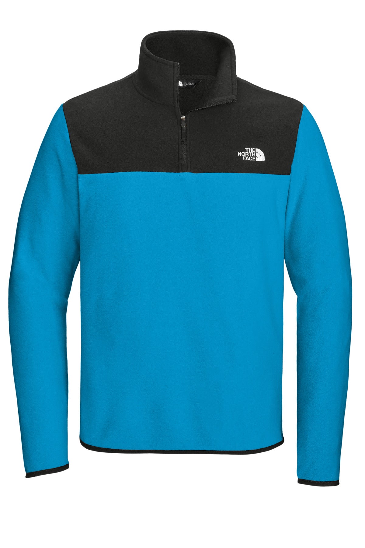 The North Face Glacier 1/4-Zip Fleece - Hero Blue/ TNF Black