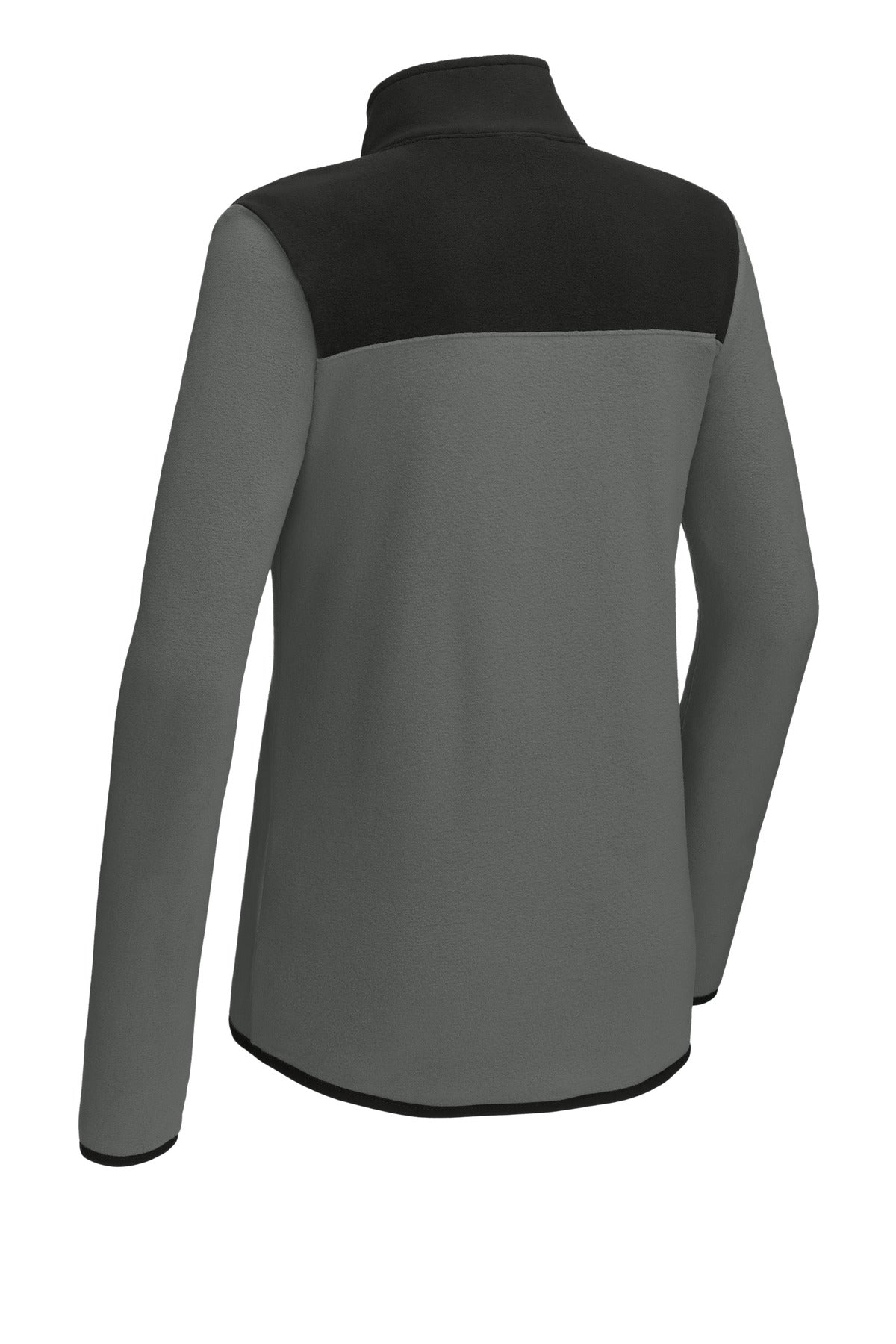 The North Face Women's Glacier 1/4-Zip Fleece - Asphalt Grey/ TNF Black