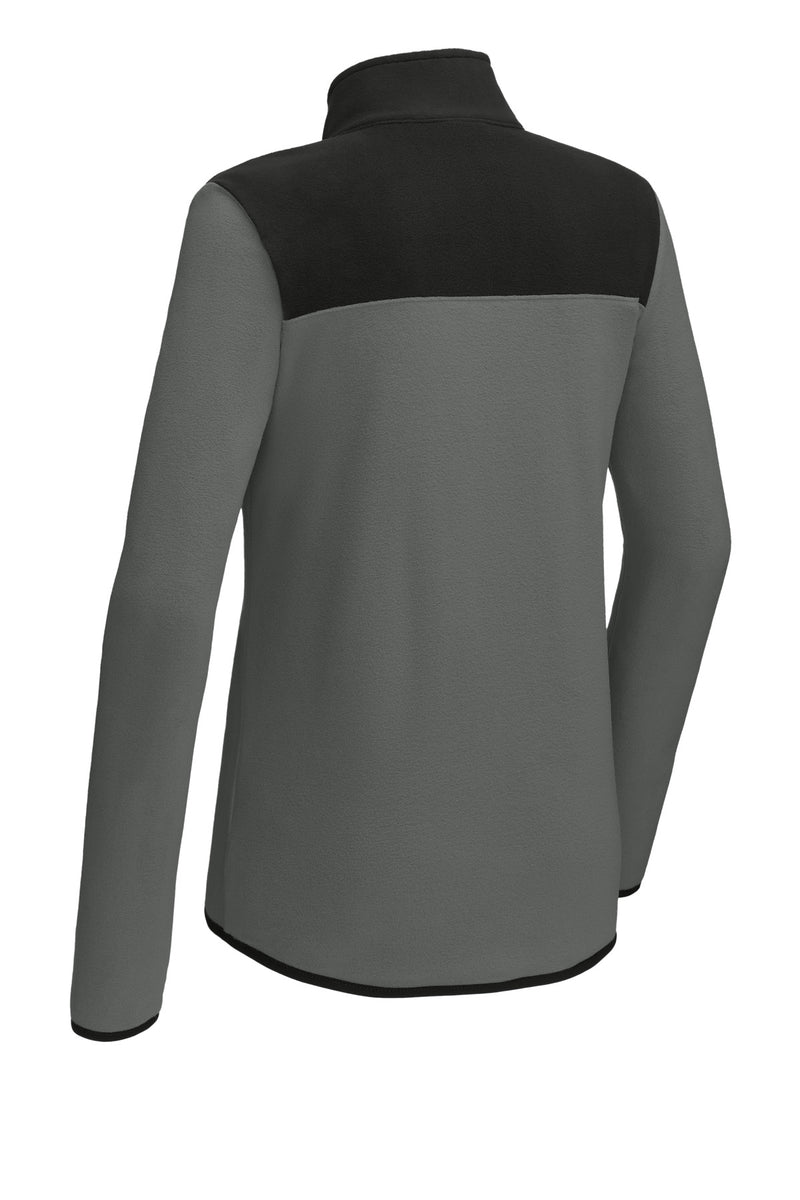 The North Face Women's Glacier 1/4-Zip Fleece - Asphalt Grey/ TNF Black