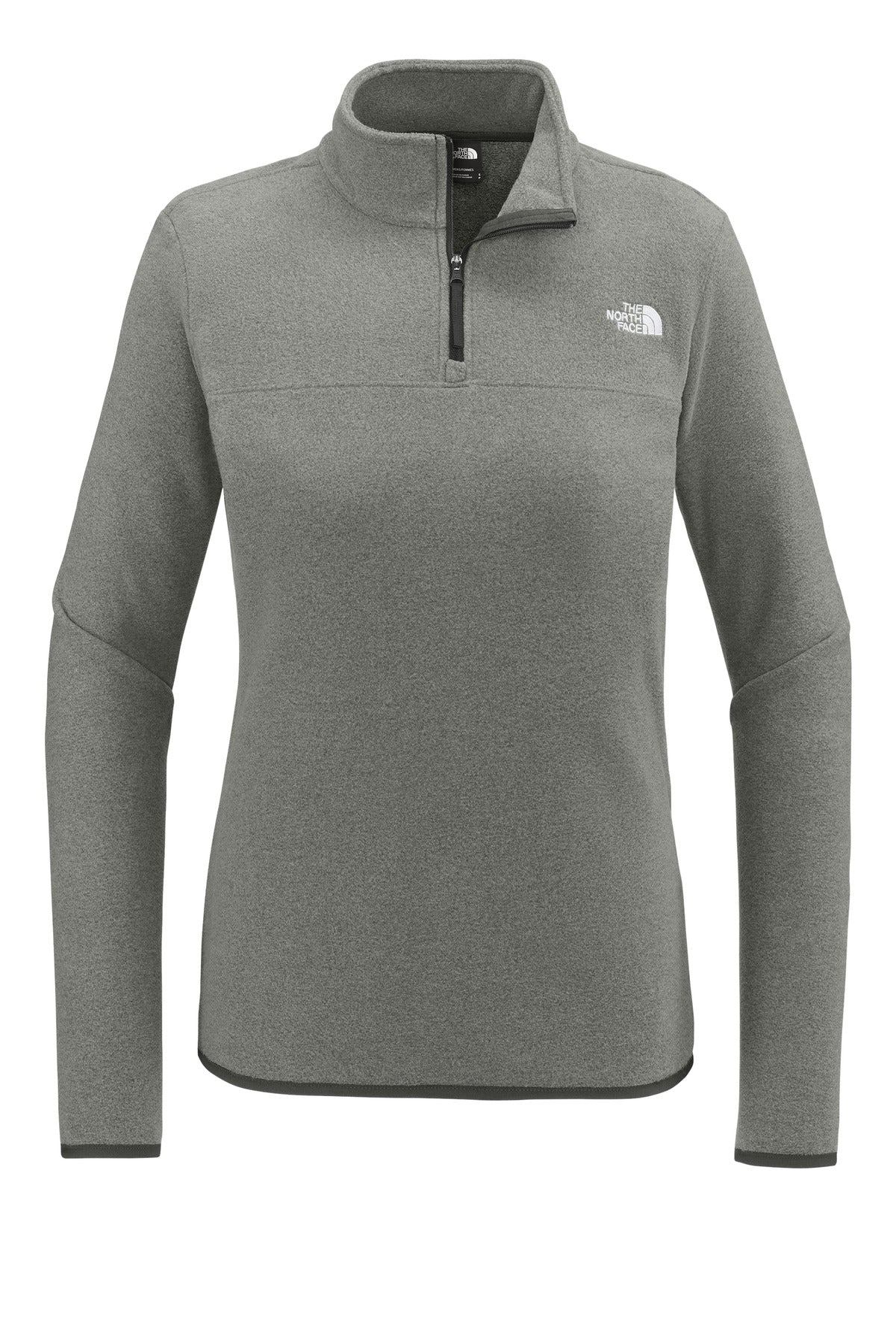 The North Face Women's Glacier 1/4-Zip Fleece - TNF Medium Grey Heather