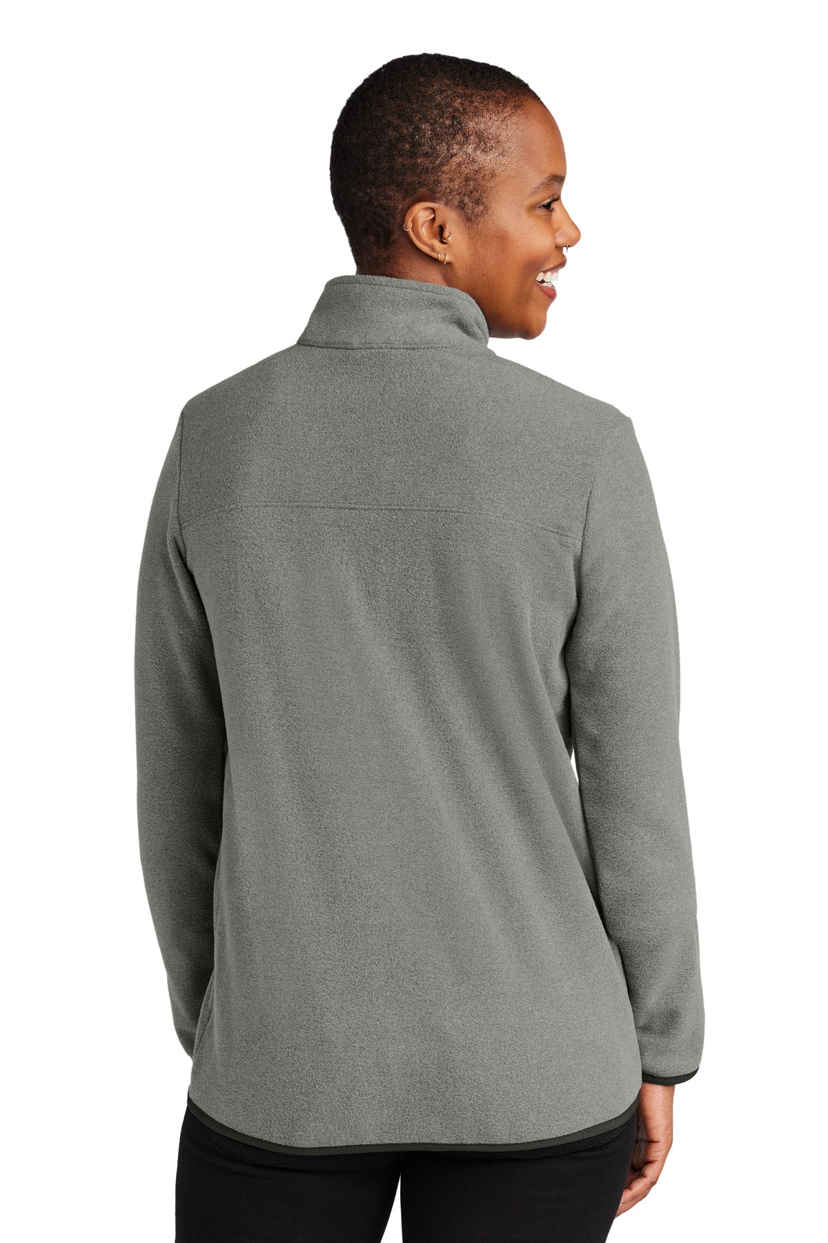 The North Face Women's Glacier 1/4-Zip Fleece - TNF Medium Grey Heather